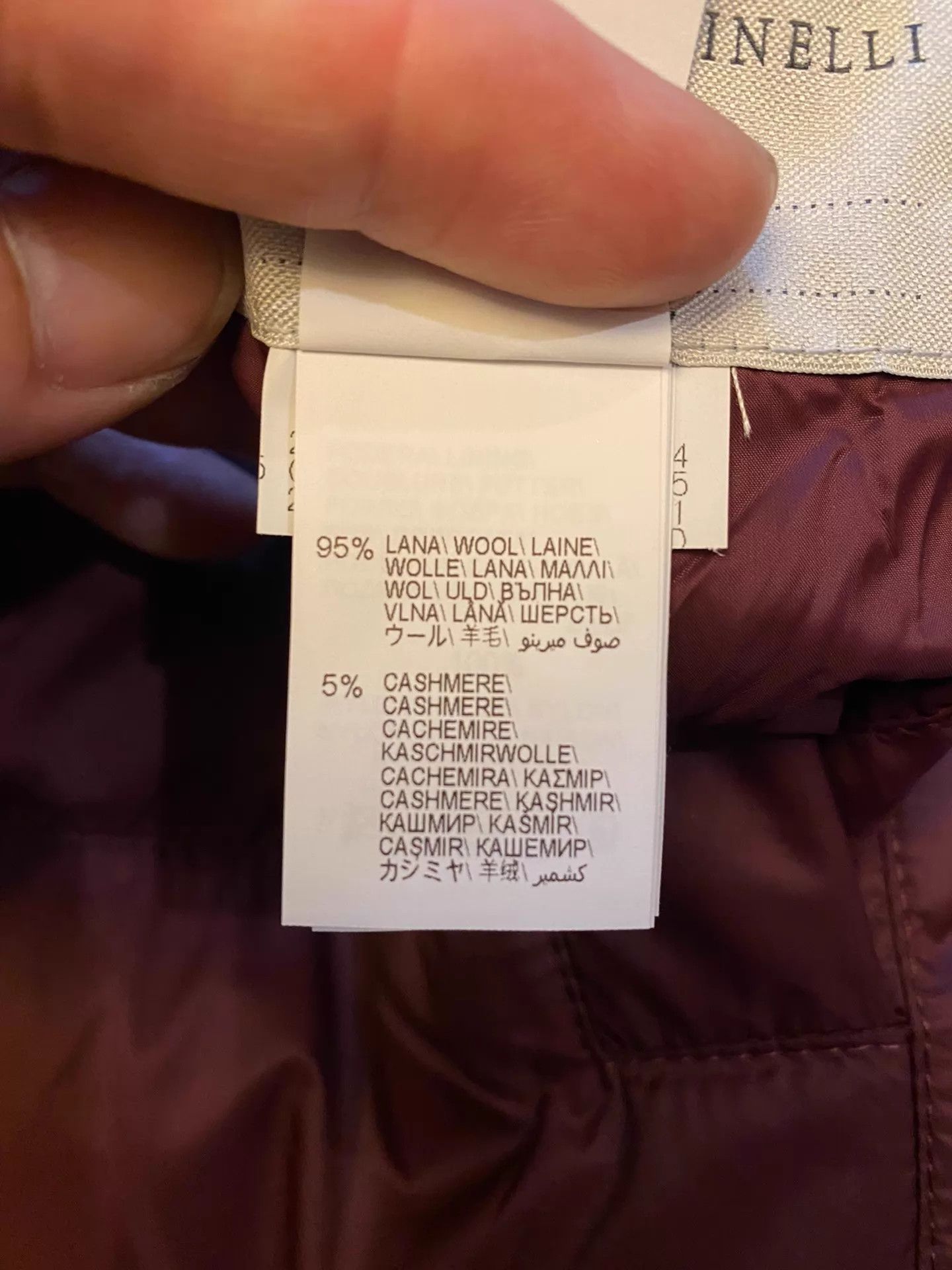 Brunello Cucinelli BC Double-Face Prince Check Cashmere Down Vest Size US M / EU 48-50 / 2 - 7 Thumbnail