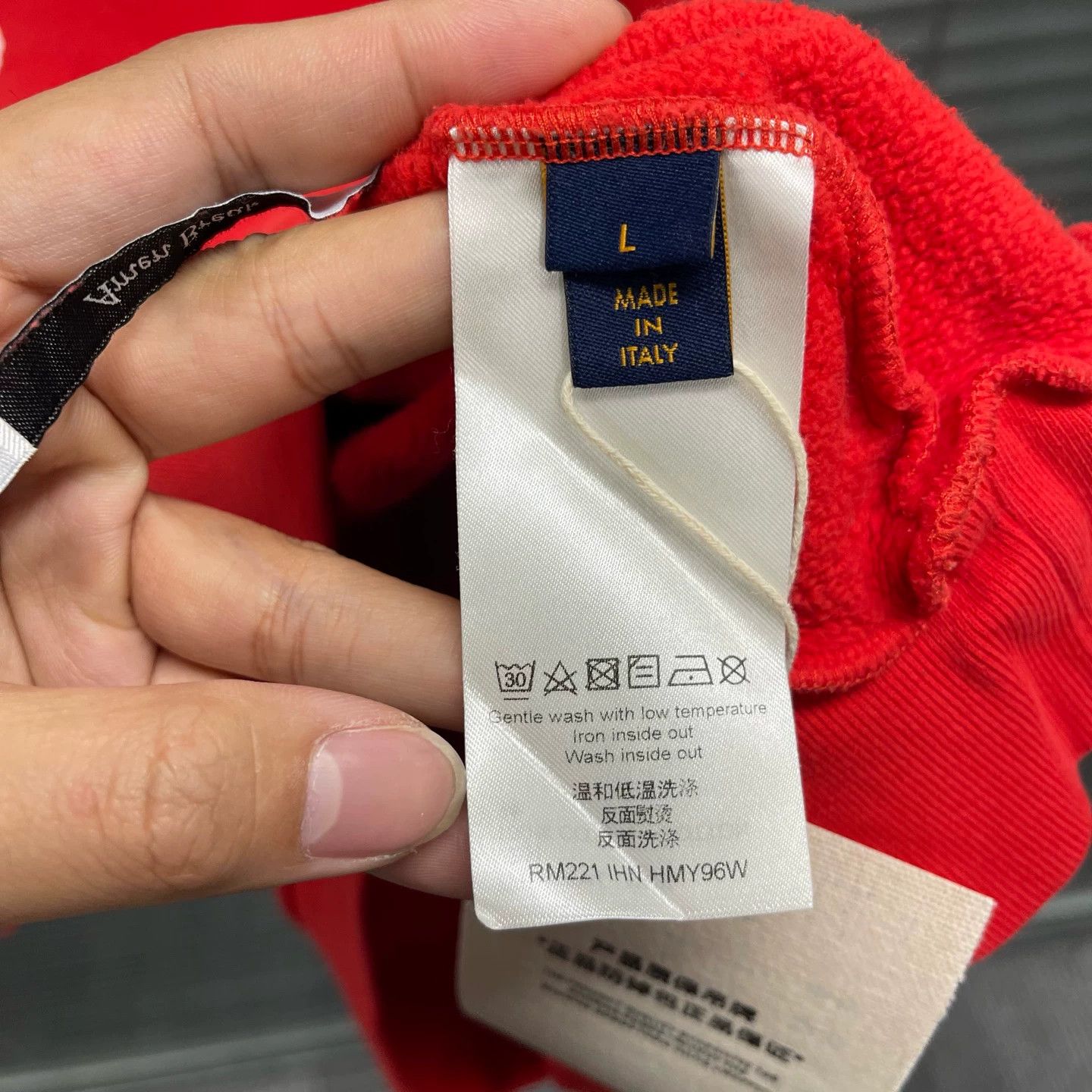 Louis Vuitton LV Clock Red Lettering St L 99 New No Tag Sweatshirt Size US L / EU 52-54 / 3 - 6 Thumbnail