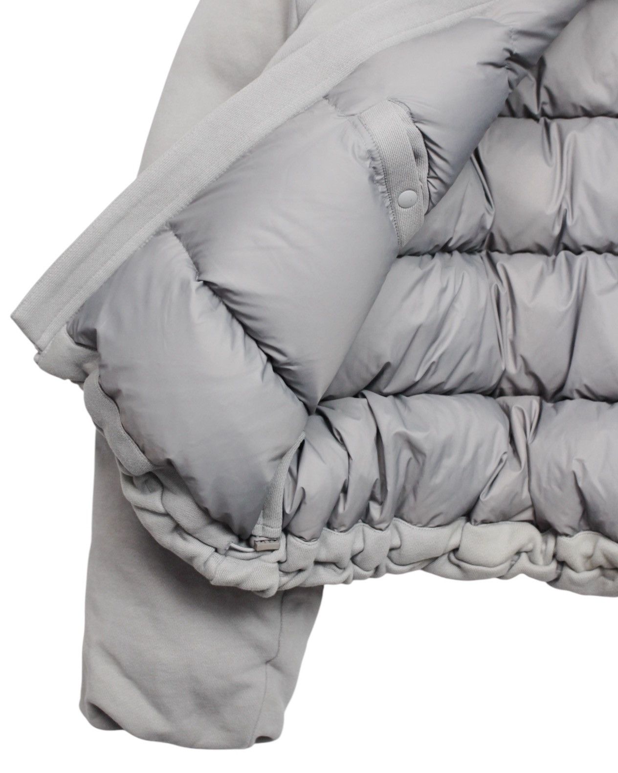 POST ARCHIVE FACTION (PAF) AW2021 FILA ARCHIVE X POST ARCHIVE FACTION GREY DOWN JACKET Size US S / EU 44-46 / 1 - 8 Thumbnail