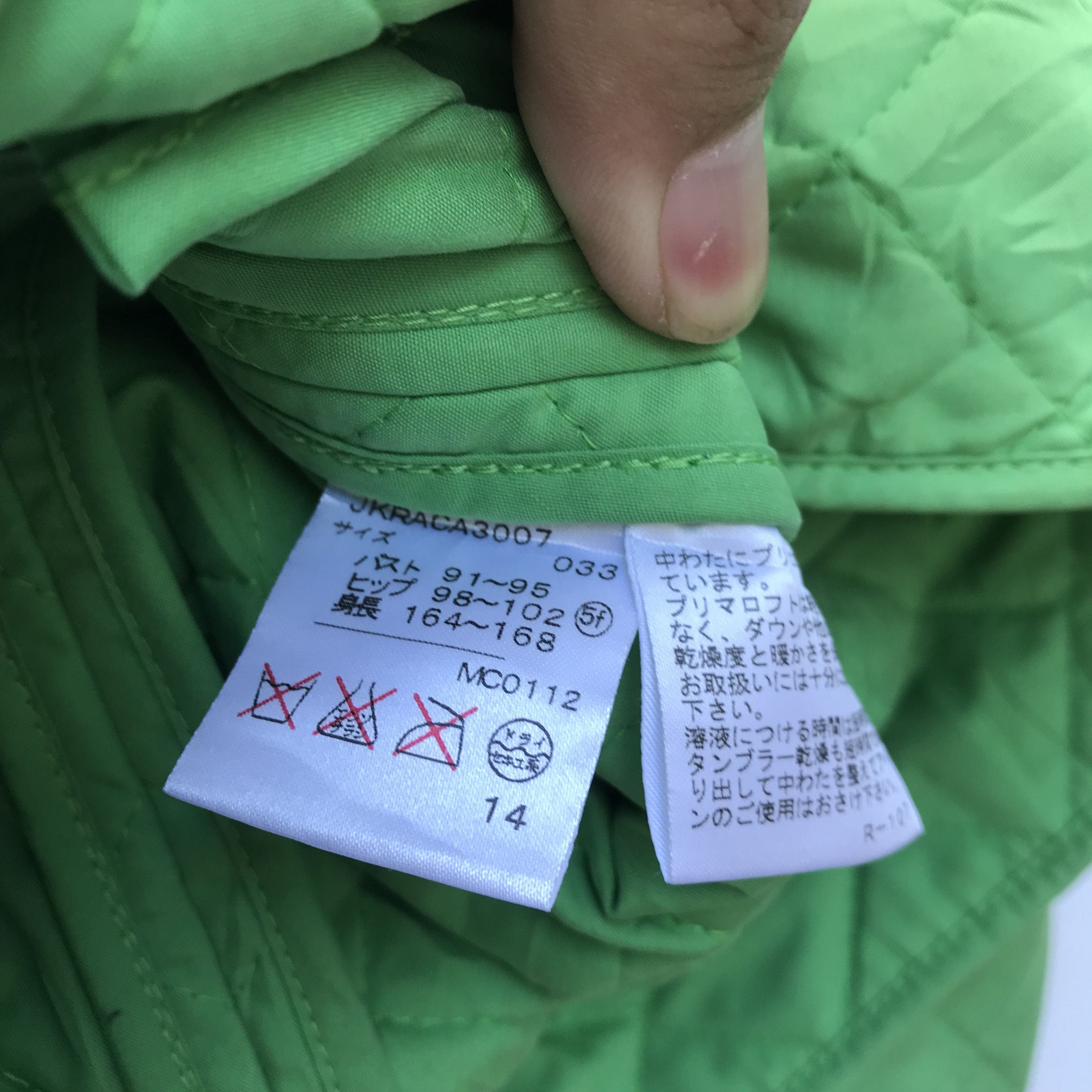 Polo Ralph Lauren Vintage Ralph Lauren Green waterproof Quilted Jacket Padded Size US M / EU 48-50 / 2 - 6 Thumbnail