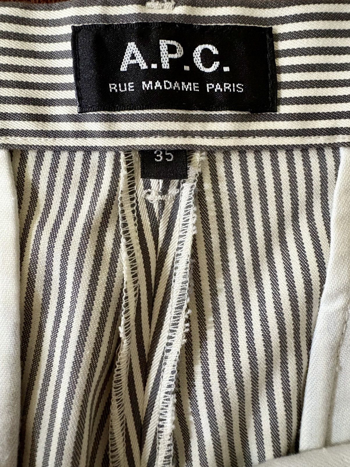 A.P.C. A.P.C. Pinstripe Pants Size US 35 - 3 Thumbnail