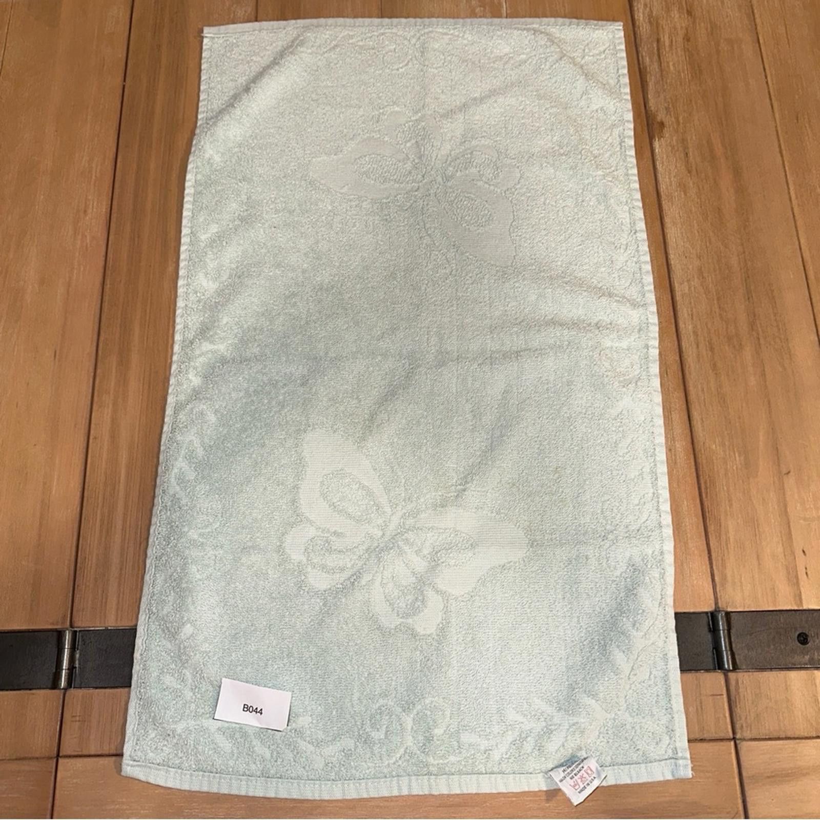 Canon Vintage Cannon Royal Family Butterfly Hand Towel Soft Cotton Size ONE SIZE - 5 Thumbnail
