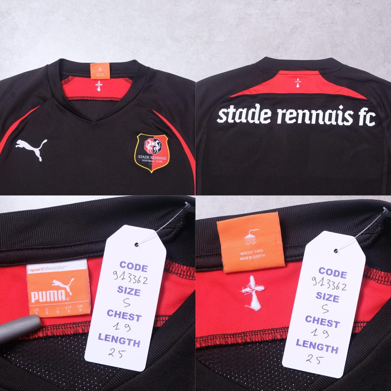 Puma 2010s Stade Rennais Away Shirt Puma (S) Size US S / EU 44-46 / 1 - 4 Thumbnail