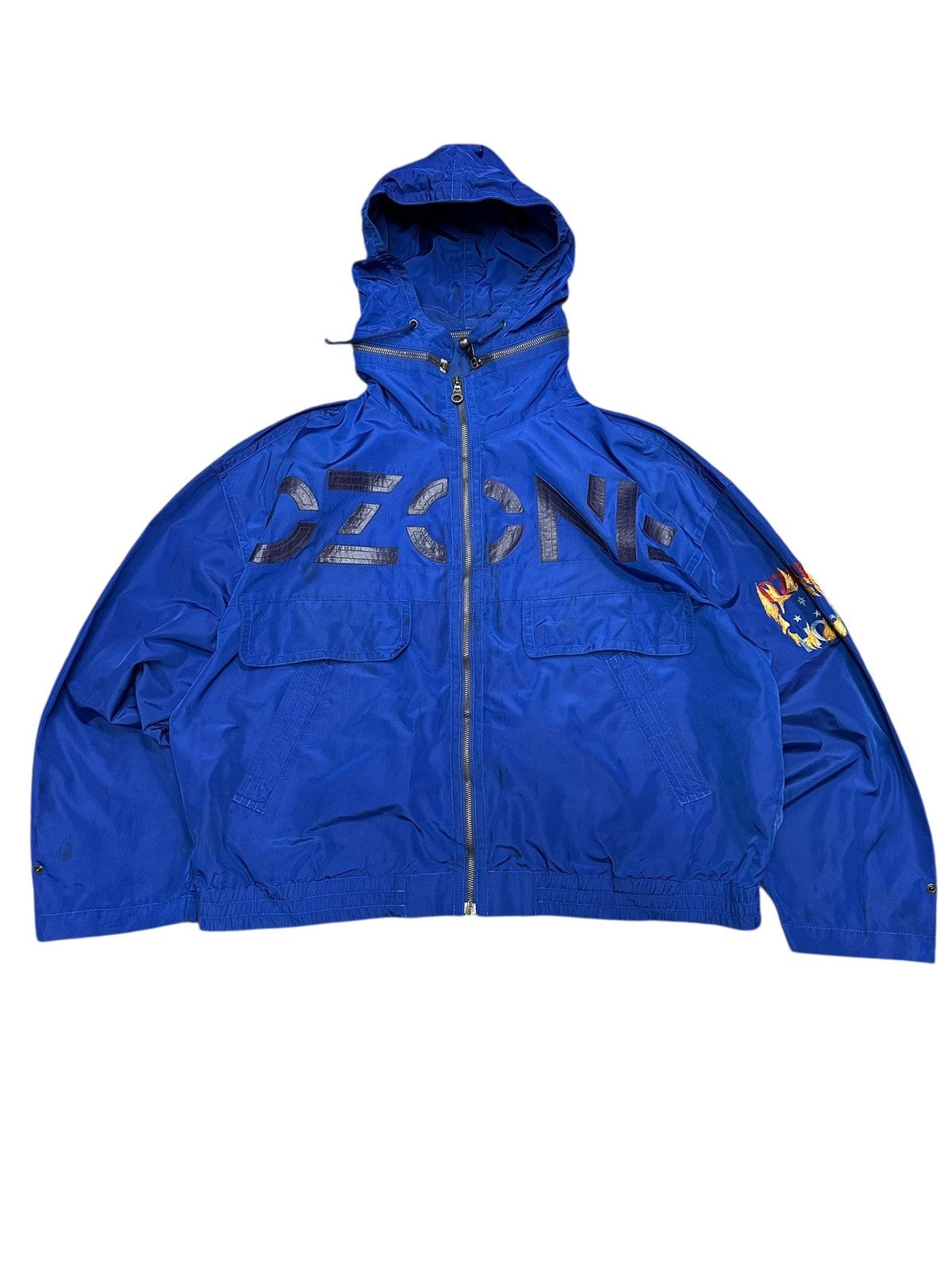 Iceberg Vintage Iceberg Ozone Holes Jacket Spell Out Size US M / EU 48-50 / 2 - 1 Thumbnail