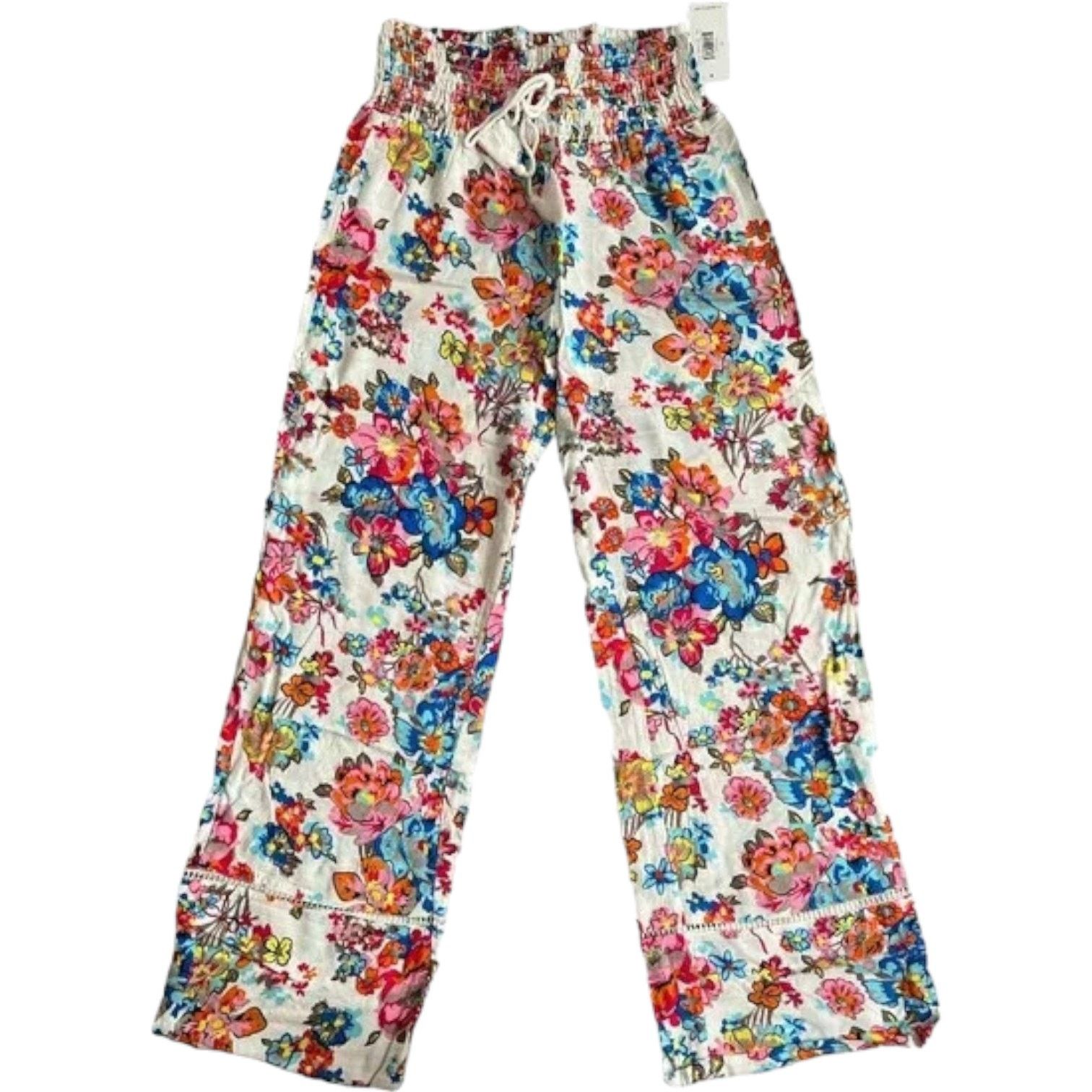Vera Bradley VERA BRADLEY Pretty Posies Claudine Palazzo Pant w/ Tags, M Size 29" - 2 Thumbnail