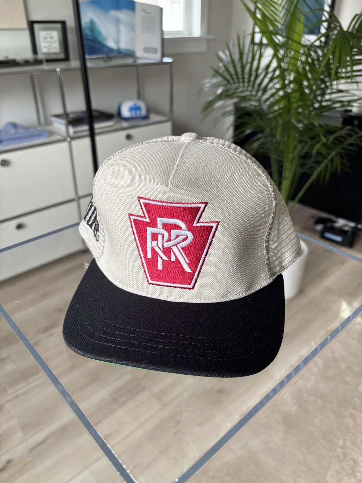 Rhude RHUDE TRIPLE R LOGO HAT Size ONE SIZE - 2 Thumbnail
