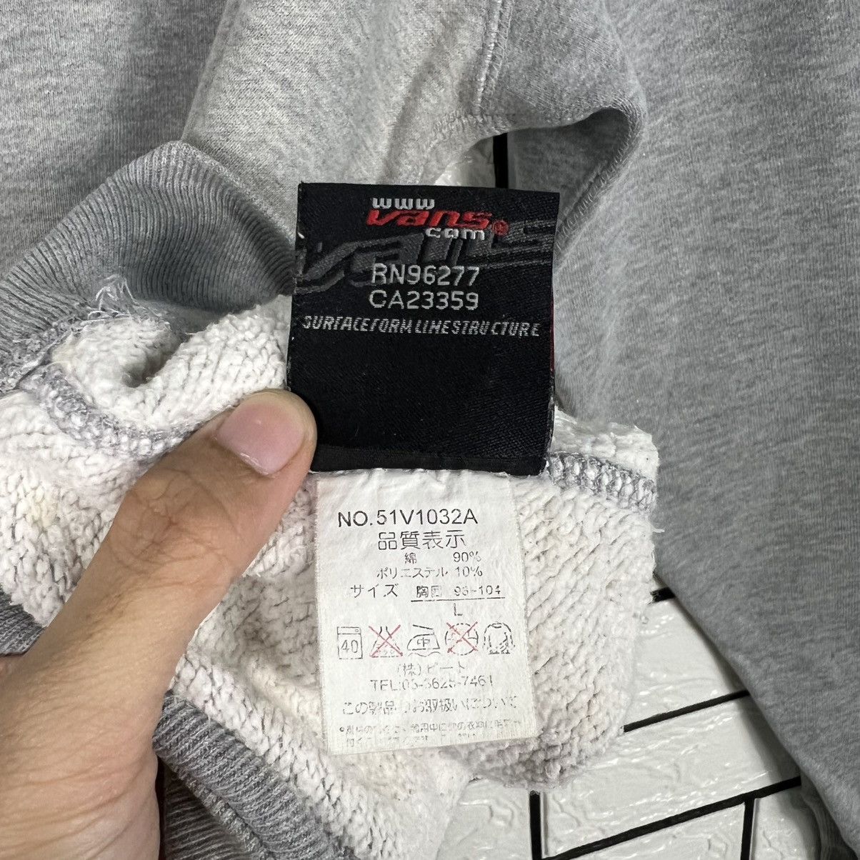 Vans Vintage 90's VANS Big Logo Crewneck Sweatshirt #3971-C181 Size US L / EU 52-54 / 3 - 12 Thumbnail