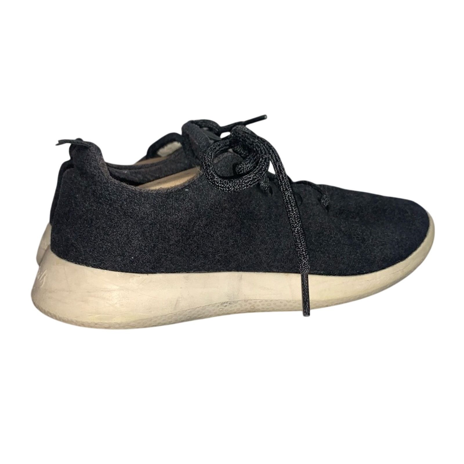 Allbirds Allbirds Natural Black Wool Runners Size US 8 / IT 38 - 4 Thumbnail