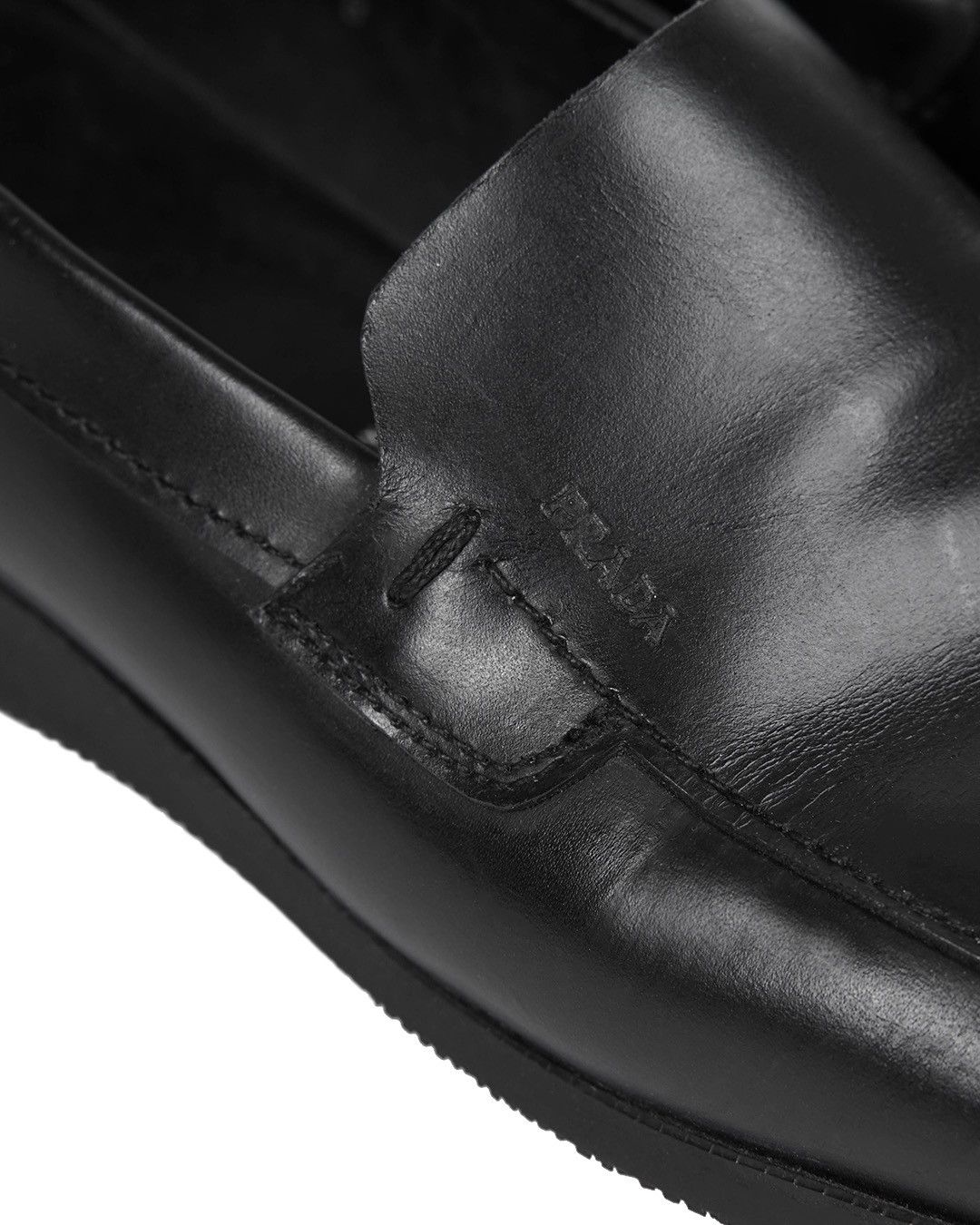 Prada Prada S/S2000 Mens Leather Loafers Size US 9 / EU 42 - 11 Thumbnail