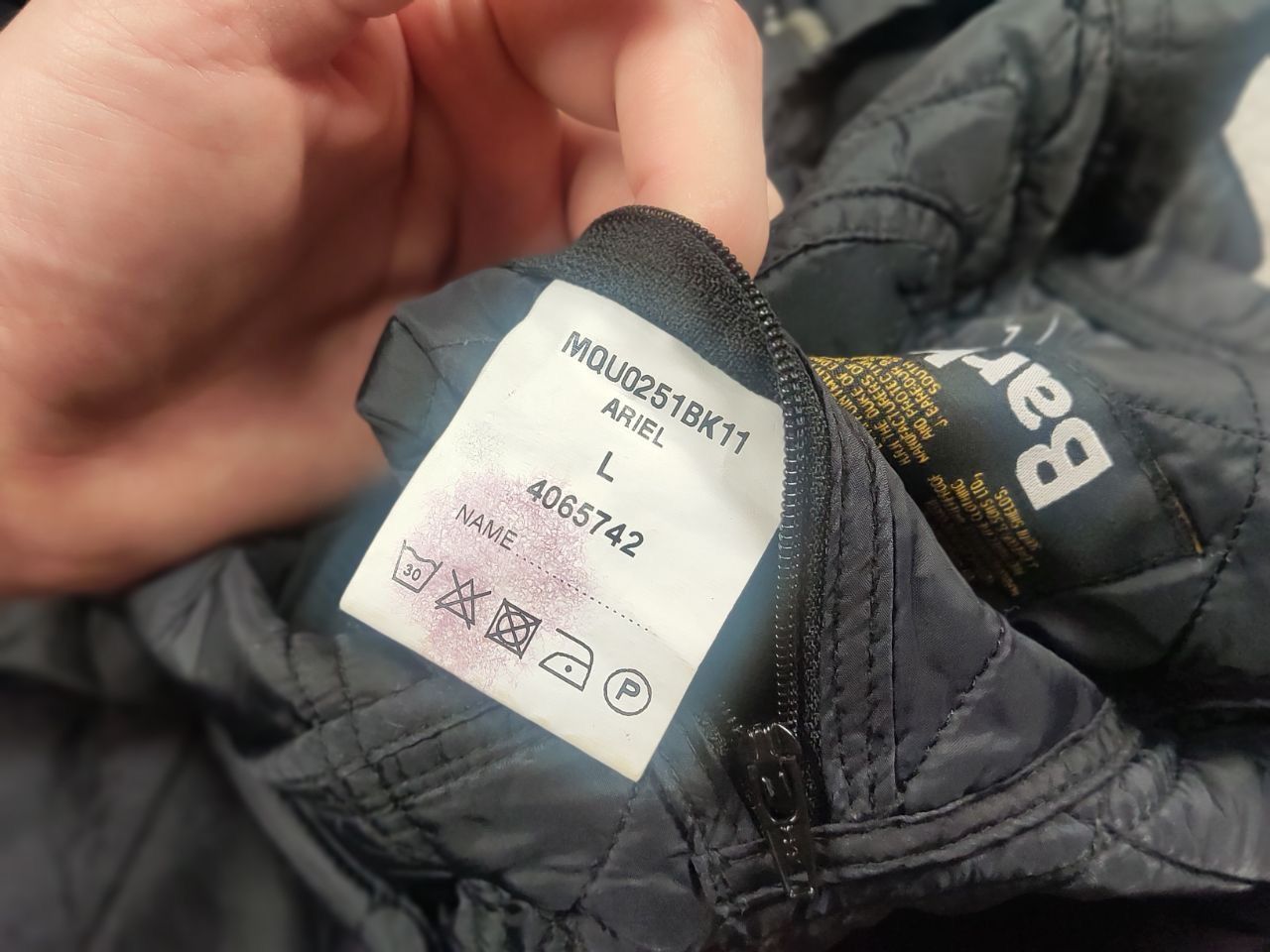 Barbour Barbour International Ariel Black Adult quilted Jacket Size US L / EU 52-54 / 3 - 17 Thumbnail