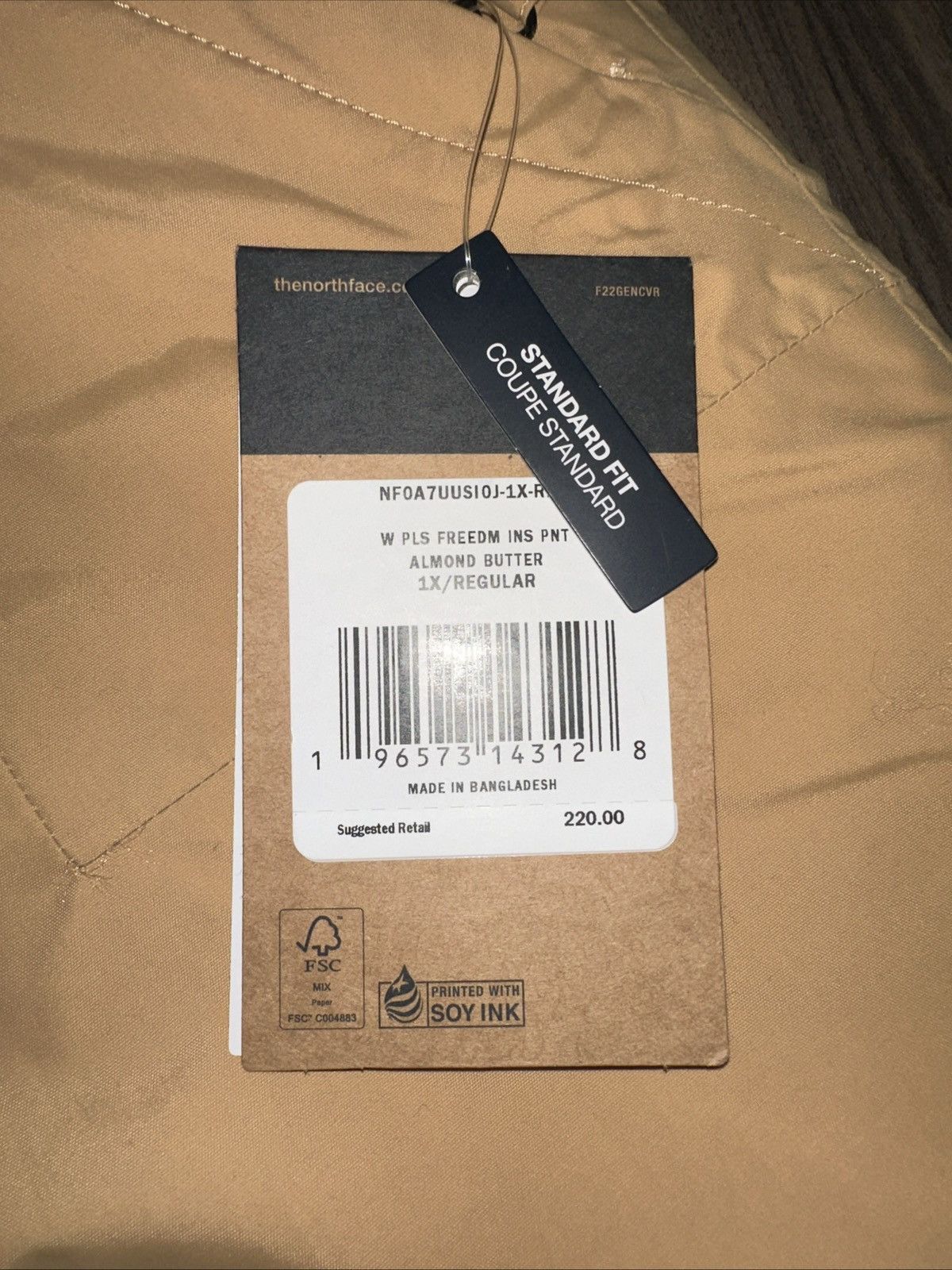 The North Face The North face W Freedom Insulated Pants 1X ( Fits Men XL) Size 36" / US 14 / IT 50 - 7 Thumbnail