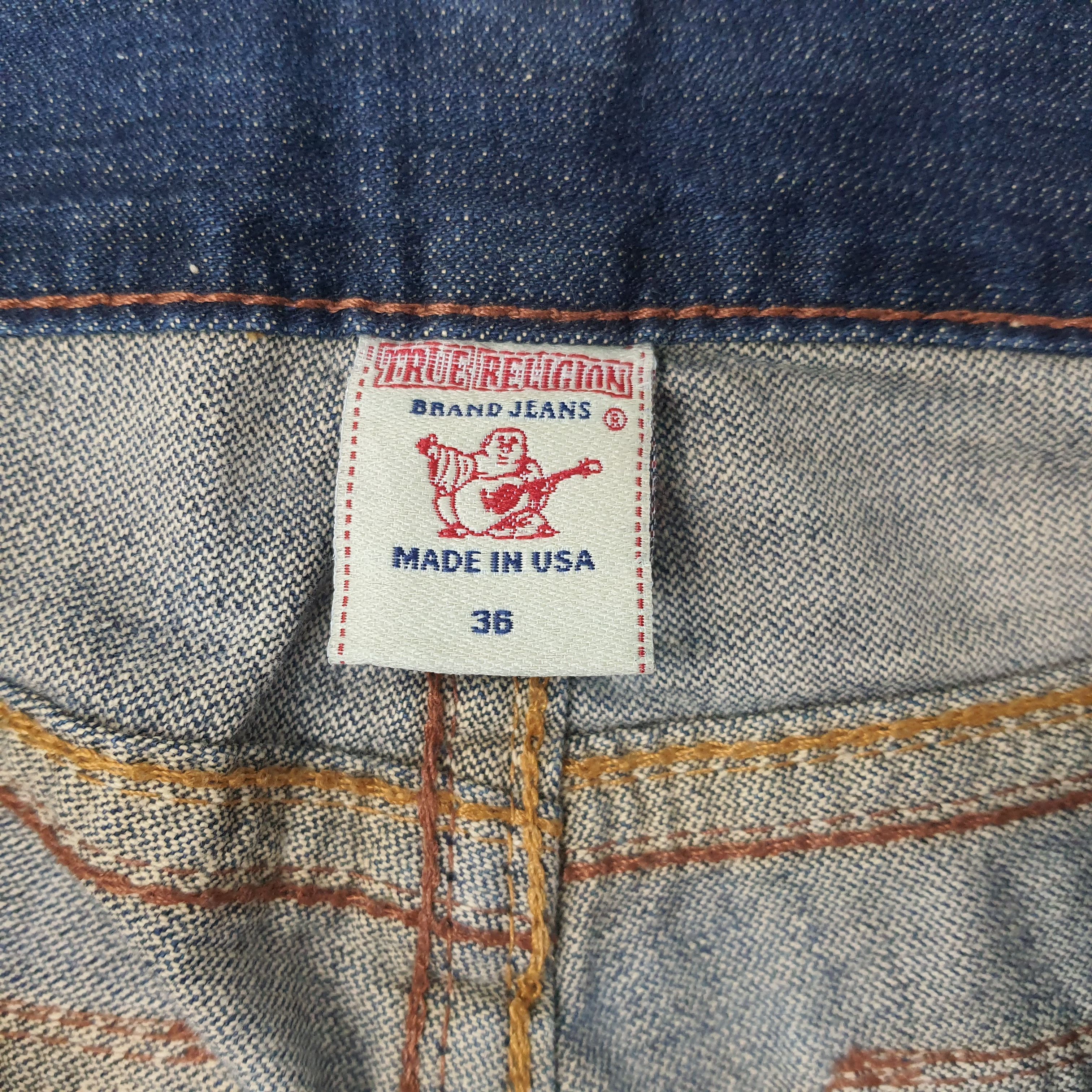 True Religion Vintage True Religion American Denim Jeans C258N2 Size US 37 - 7 Thumbnail