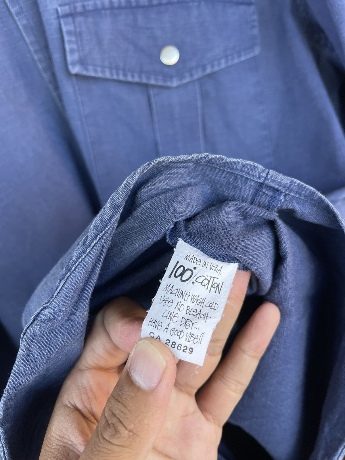 Stussy Vintage 80s 90s Stussy shirt button ups Size US M / EU 48-50 / 2 - 13 Thumbnail