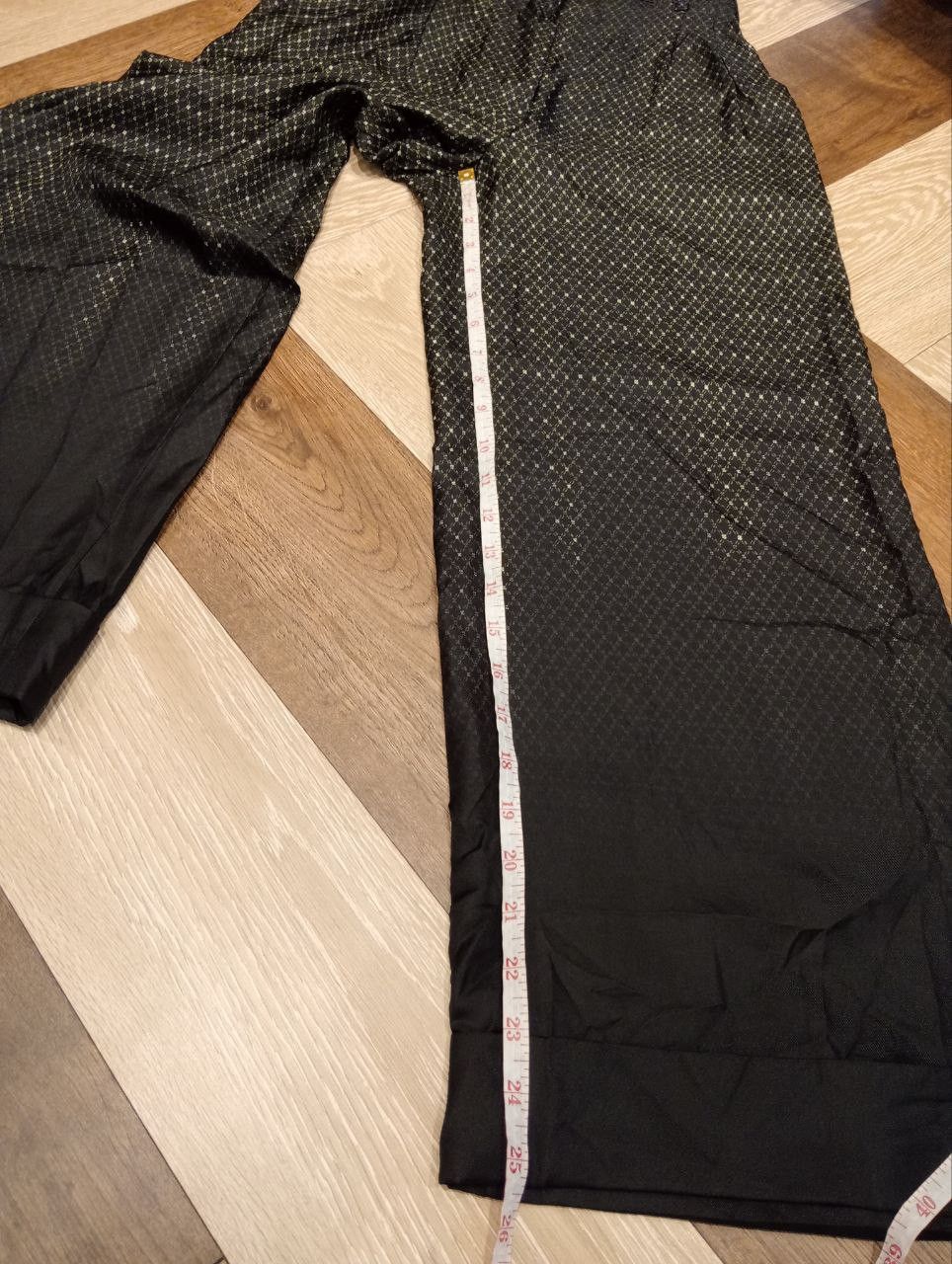 Fendi FENDI BLACK LUXURY SILK WIDE LEG TROUSERS PANTS Size 25" / US 0 / IT 36 - 17 Thumbnail