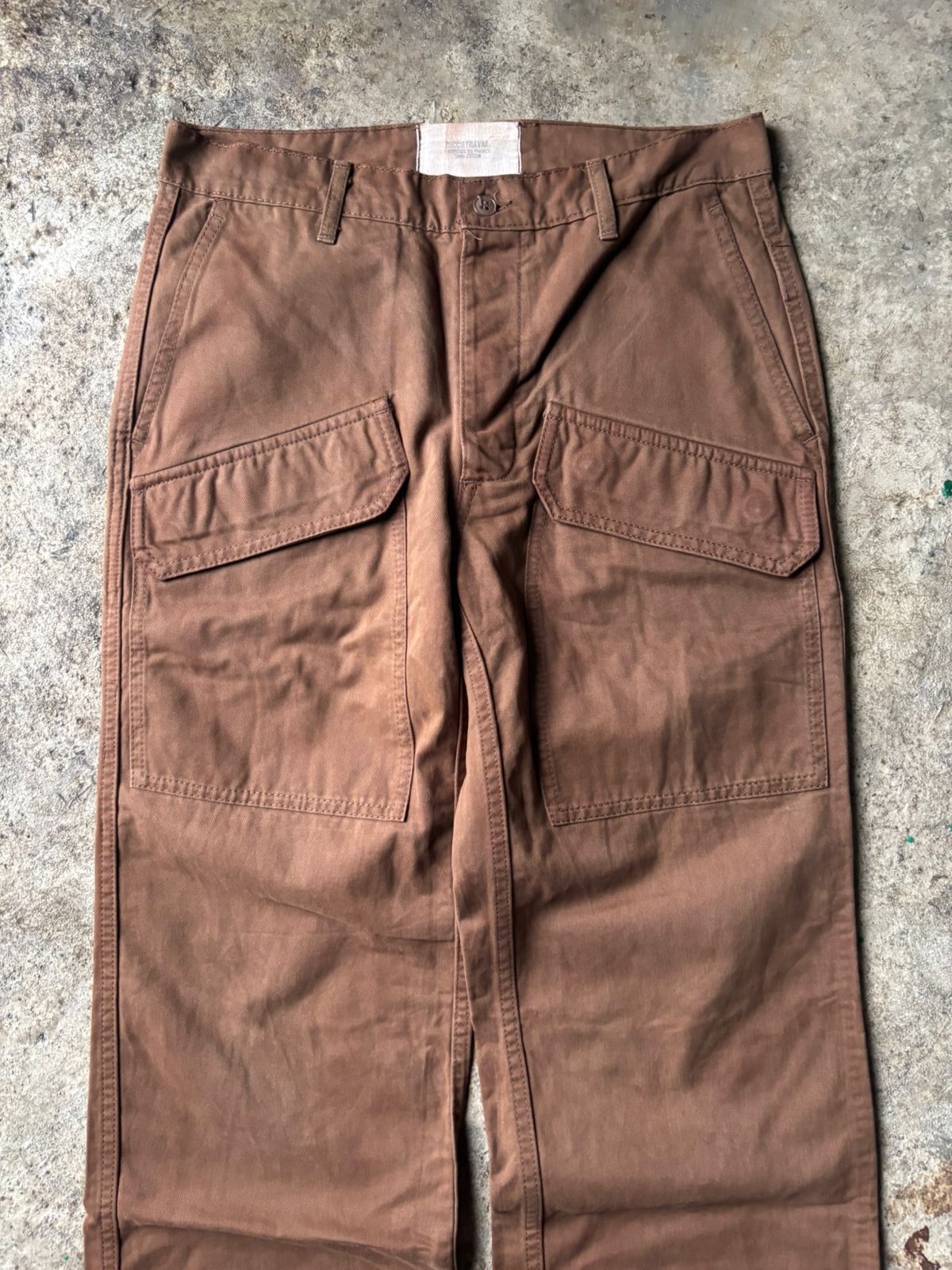 Issey Miyake 2000s Issey Miyake Cabane De Zucca Big Pocket Pants Size US 28 / EU 44 - 2 Thumbnail