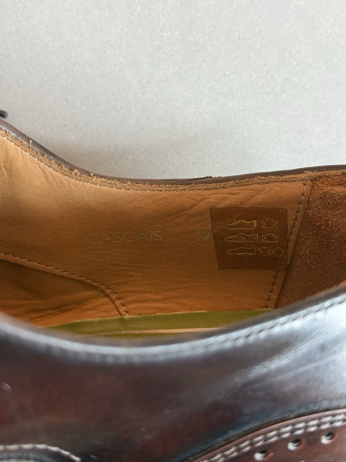 Oliver Sweeney Oliver Sweeney Cascais Oxford Brogue Mens Leather Shoes Size US 10 / EU 43 - 12 Thumbnail