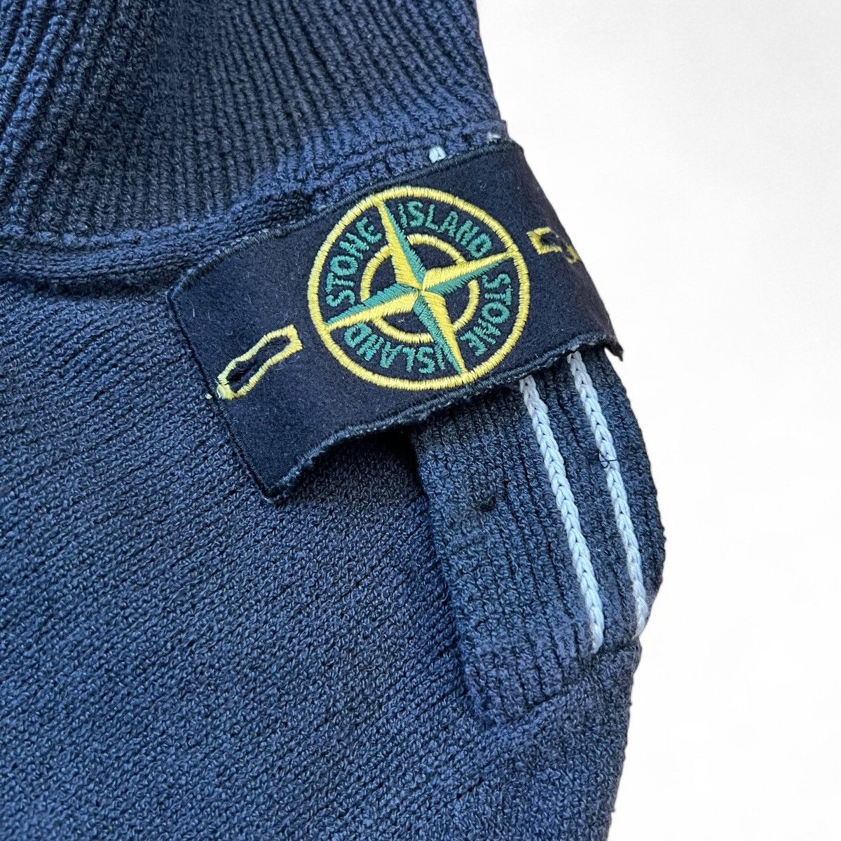 Stone Island Stone Island Vintage Shoulder Badge Cotton Knit Sweater Size US M / EU 48-50 / 2 - 4 Thumbnail