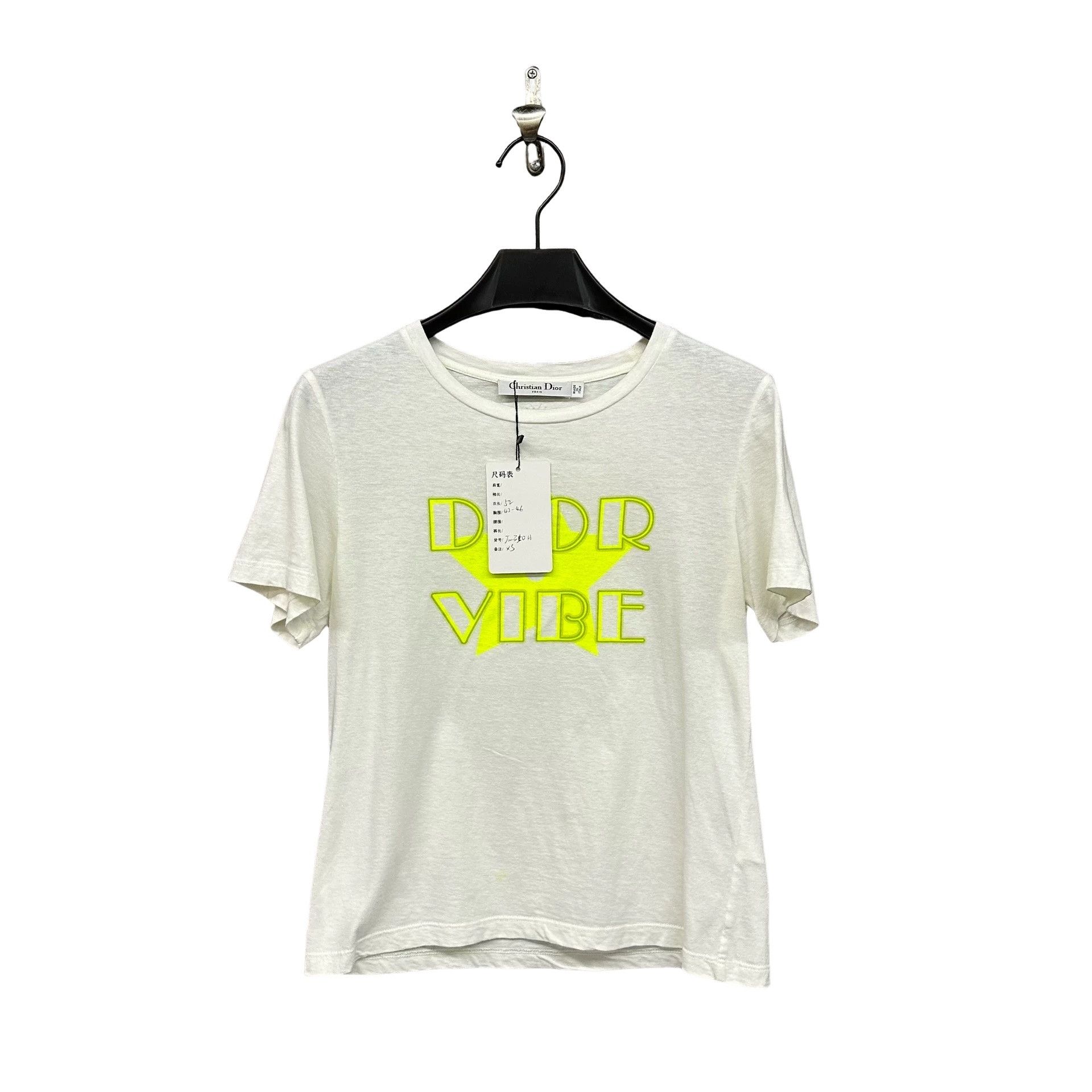 Dior Dior Vibe Logo Print T-Shirt XS Size XS / US 0-2 / IT 36-38 - 1 Thumbnail