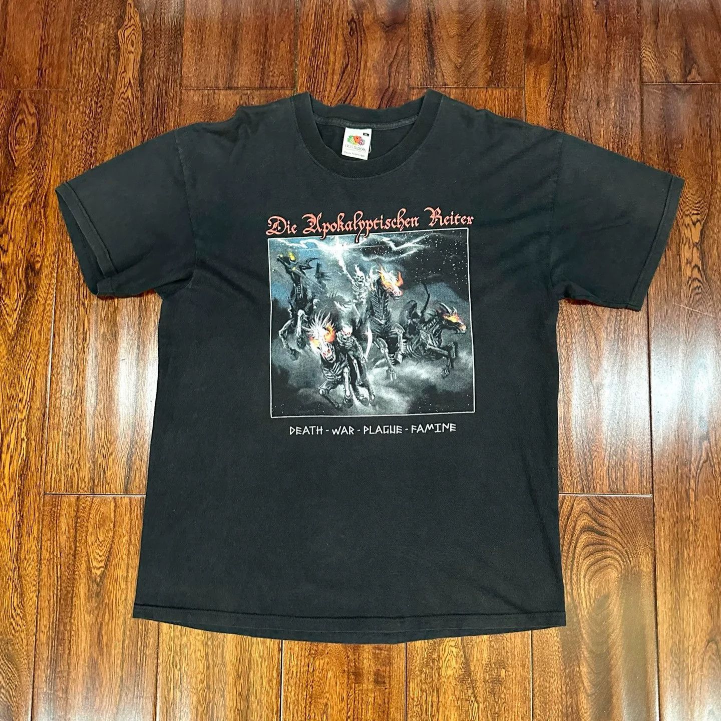 Vintage 90s Metal Vintage Graphic Tee Size US M / EU 48-50 / 2 - 1 Thumbnail