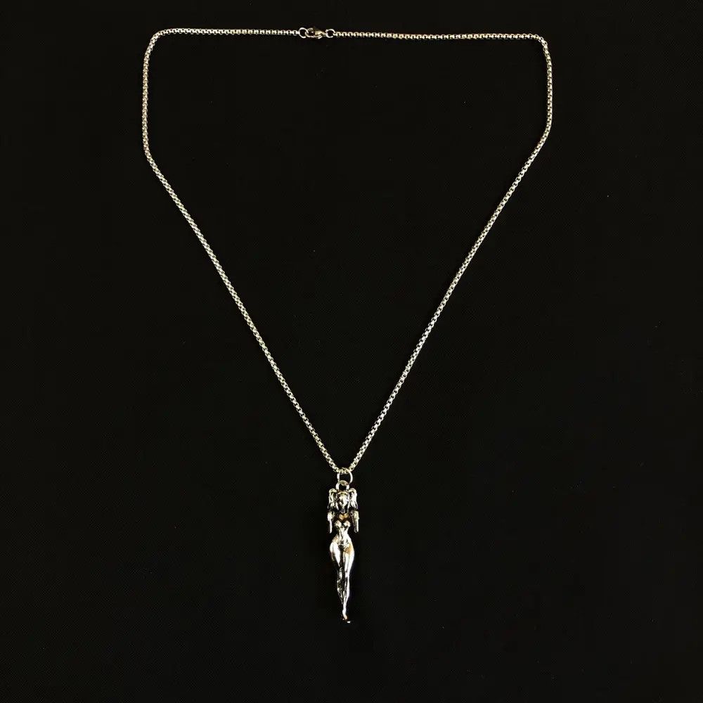 Jewelry Punk Necklace Gothic Chain Size ONE SIZE - 4 Thumbnail