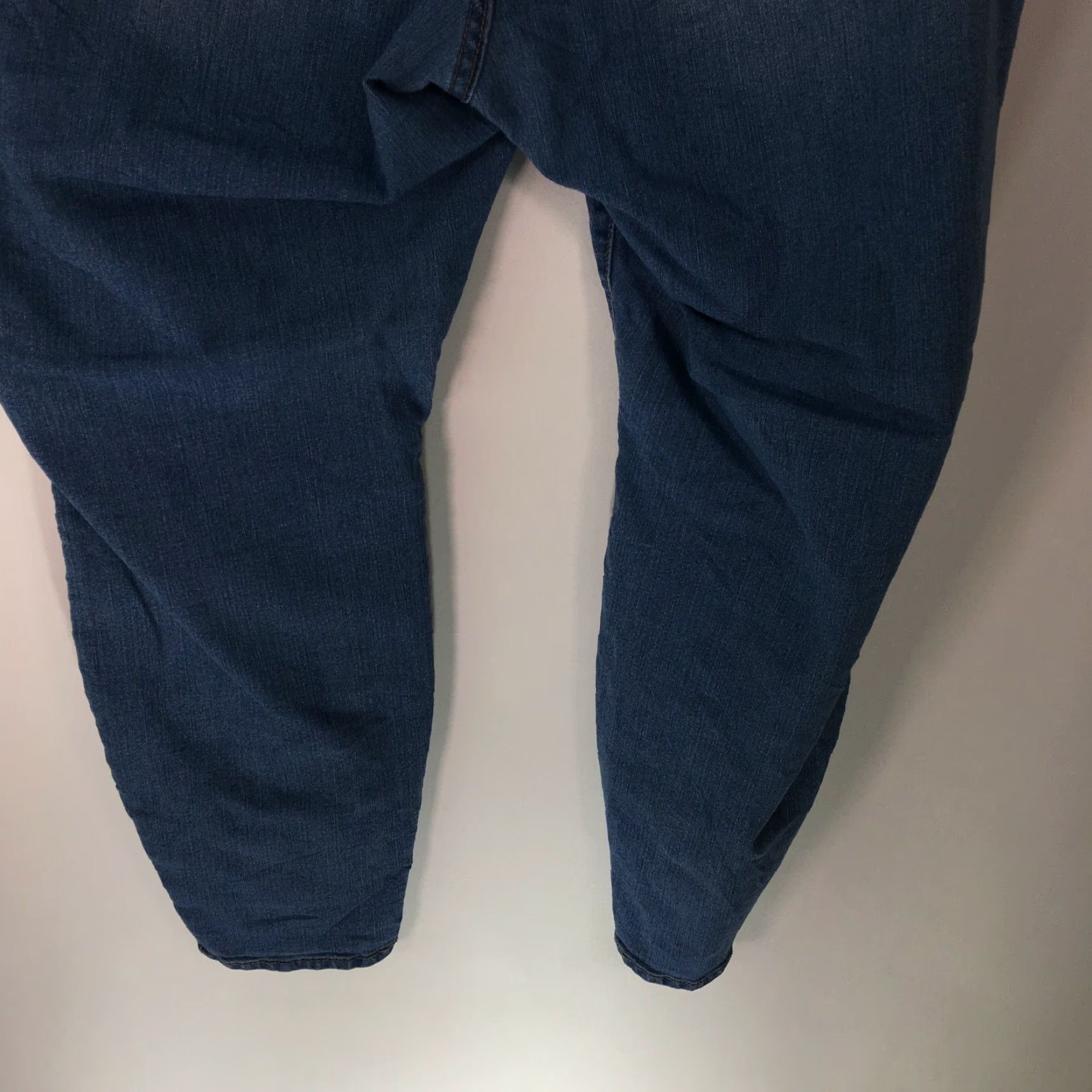 Old Navy VINTAGE Old Navy Womens Super Skinny Plus Straight Leg Blue Denim Jeans Size 24 46X30 Size 42" / US 20 - 6 Thumbnail