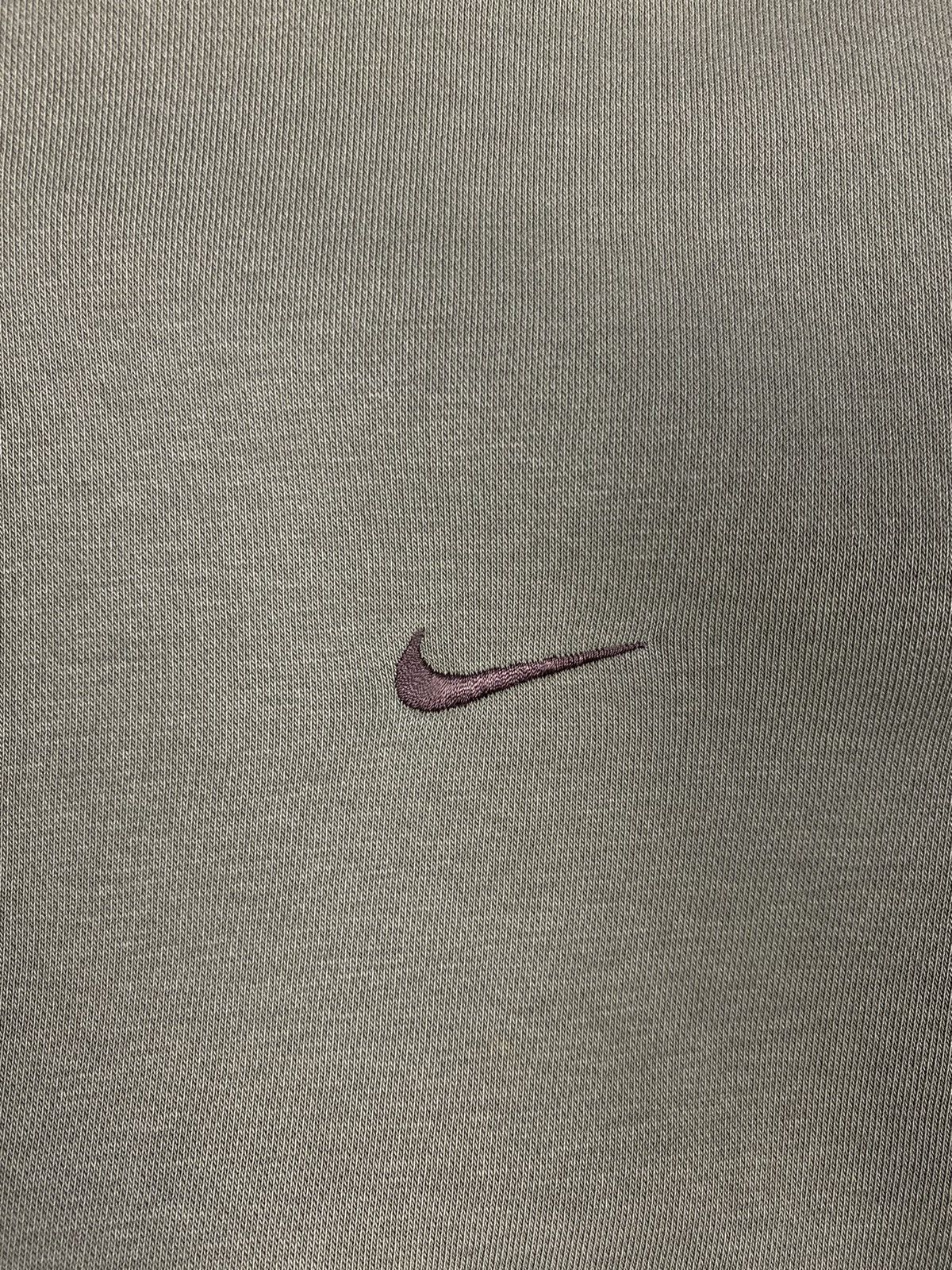 Nike Vintage 00s Nike Swoosh Hoodie y2k drill Size US M / EU 48-50 / 2 - 7 Thumbnail