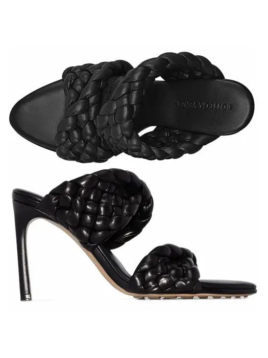 Bottega Veneta o1loc1c0324 618757 Sandals in Black Size US 6.5 / IT 36.5 - 2 Thumbnail