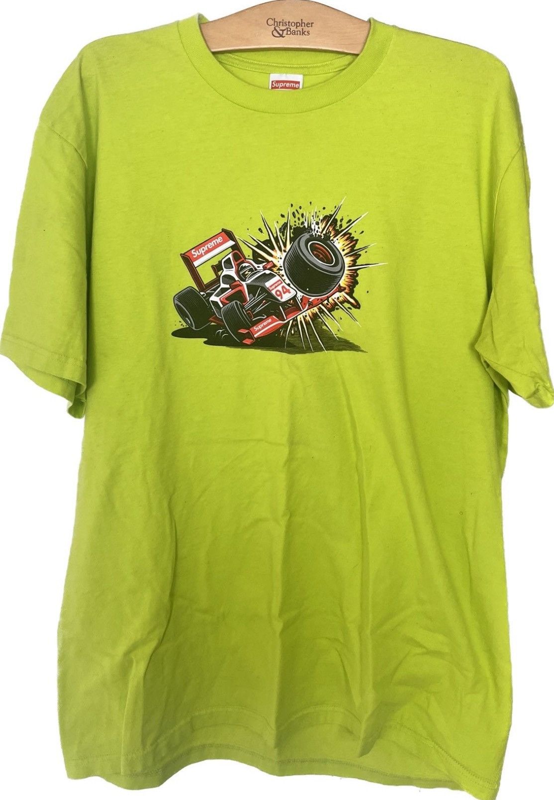 Supreme Supreme CRASH tee Size US L / EU 52-54 / 3 - 1 Thumbnail