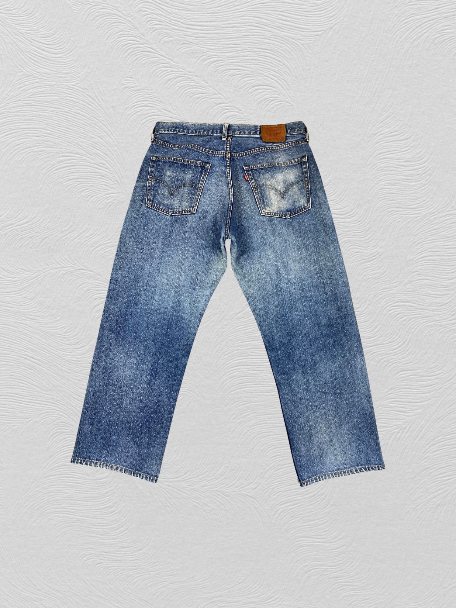Levi's Vintage Levi's 503 Distressed Denim 32x27 -JN017 Size US 32 / EU 48 - 2 Thumbnail