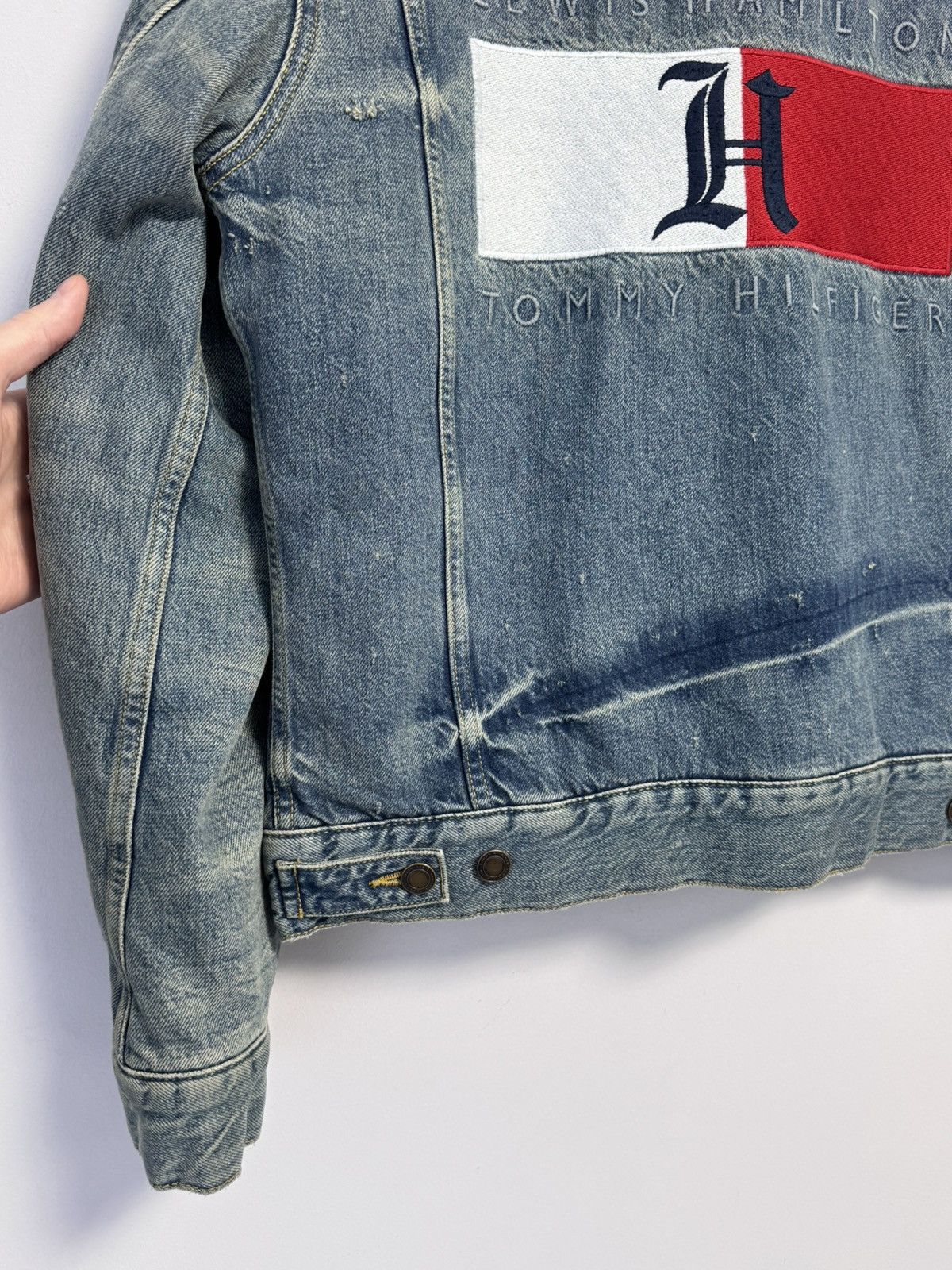 Levi's Lewis Hamilton x Tommy Hilfiger denim jacket size M Jenas Size US M / EU 48-50 / 2 - 6 Thumbnail