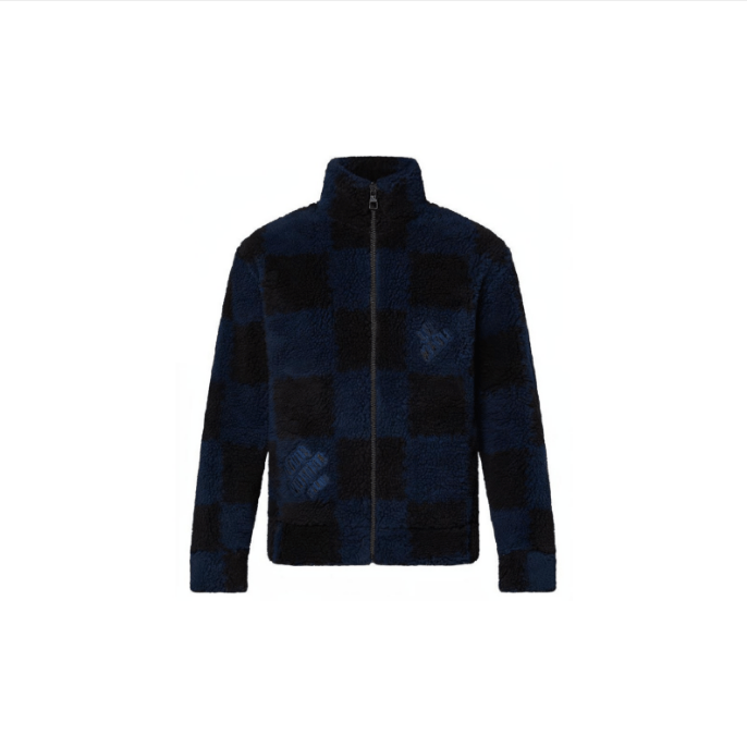Louis Vuitton Louis Vuitton Checkered Teddy Fleece Jacket Size US S / EU 44-46 / 1 - 1 Thumbnail
