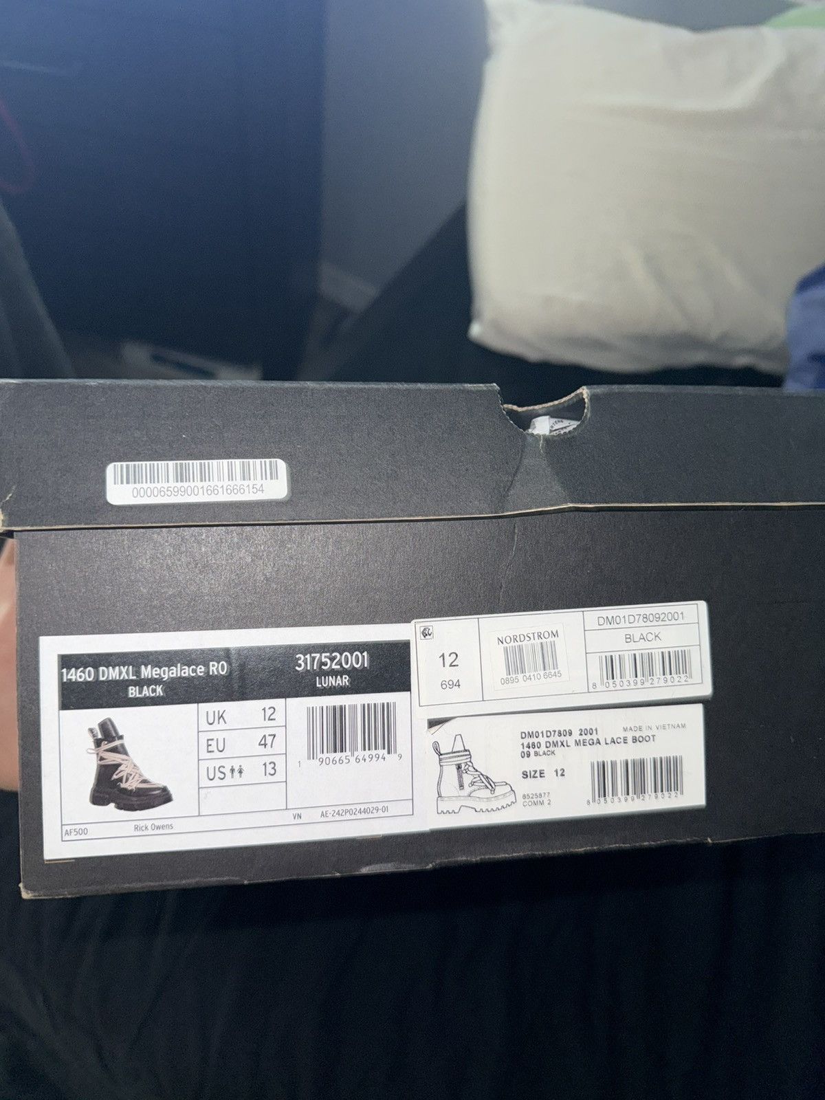 Dr. Martens × Rick Owens Dr. Martens X Rick Owens 1460 DMX Size US 13 / EU 46 - 11 Thumbnail