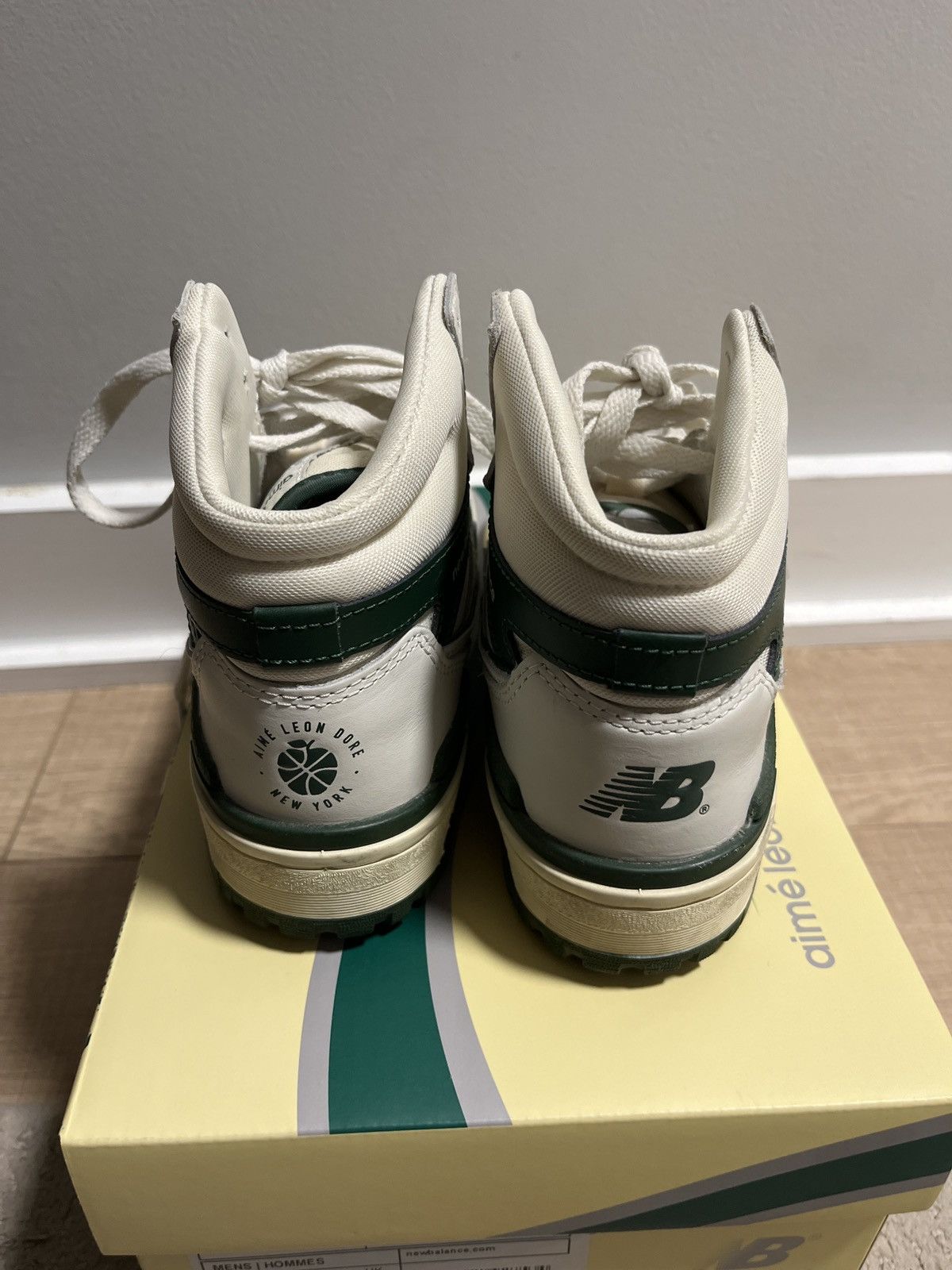 New Balance ALD / New Balance 650R “White Green” Size US 5 / EU 37 - 6 Thumbnail