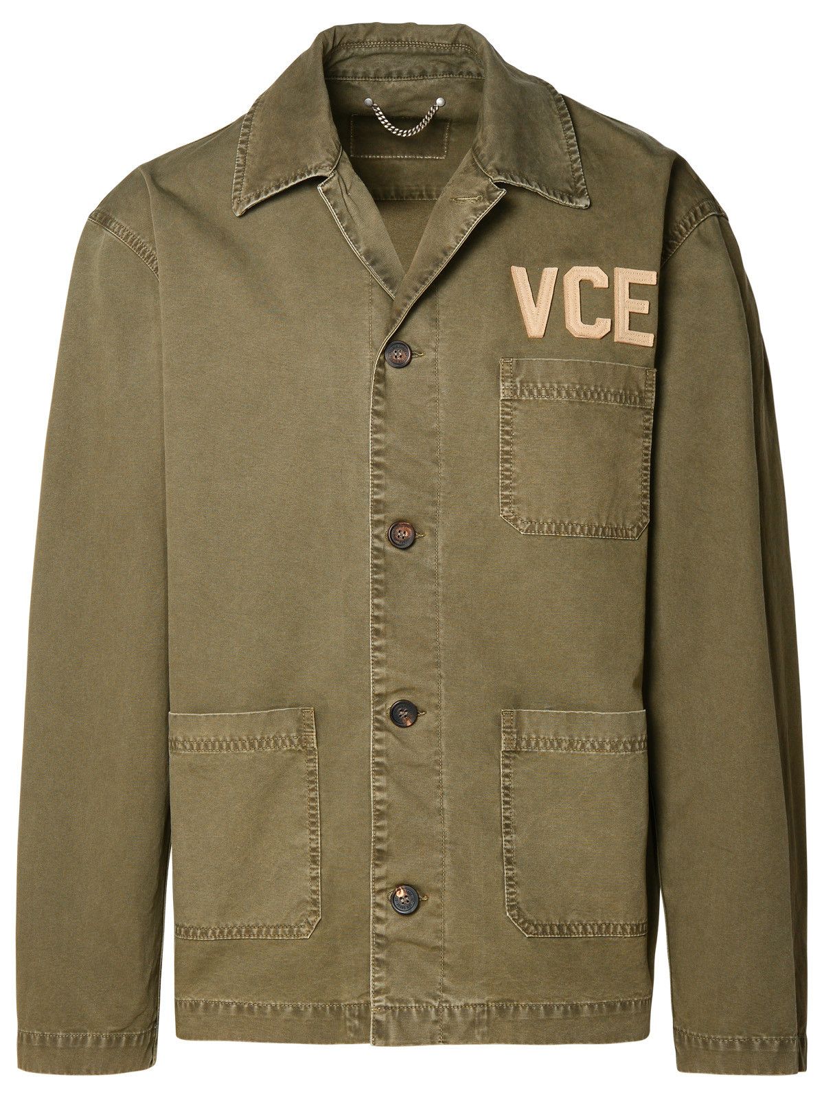 image of Golden Goose Green Cotton Shirt, Men's (Size Medium)