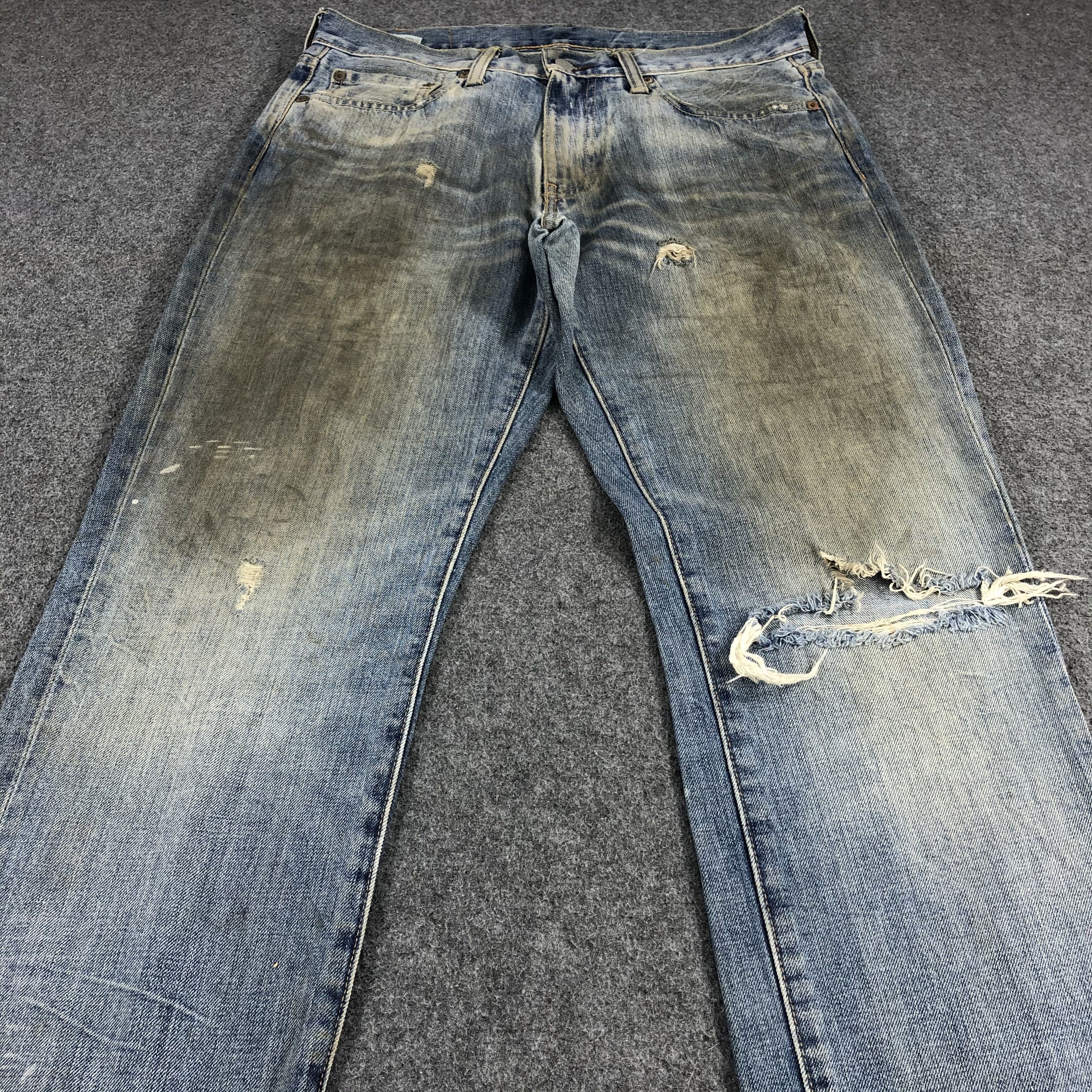 Levi's × Vintage Vintage Distress Levis 541 Jeans-JM1301 Size US 33 - 3 Thumbnail