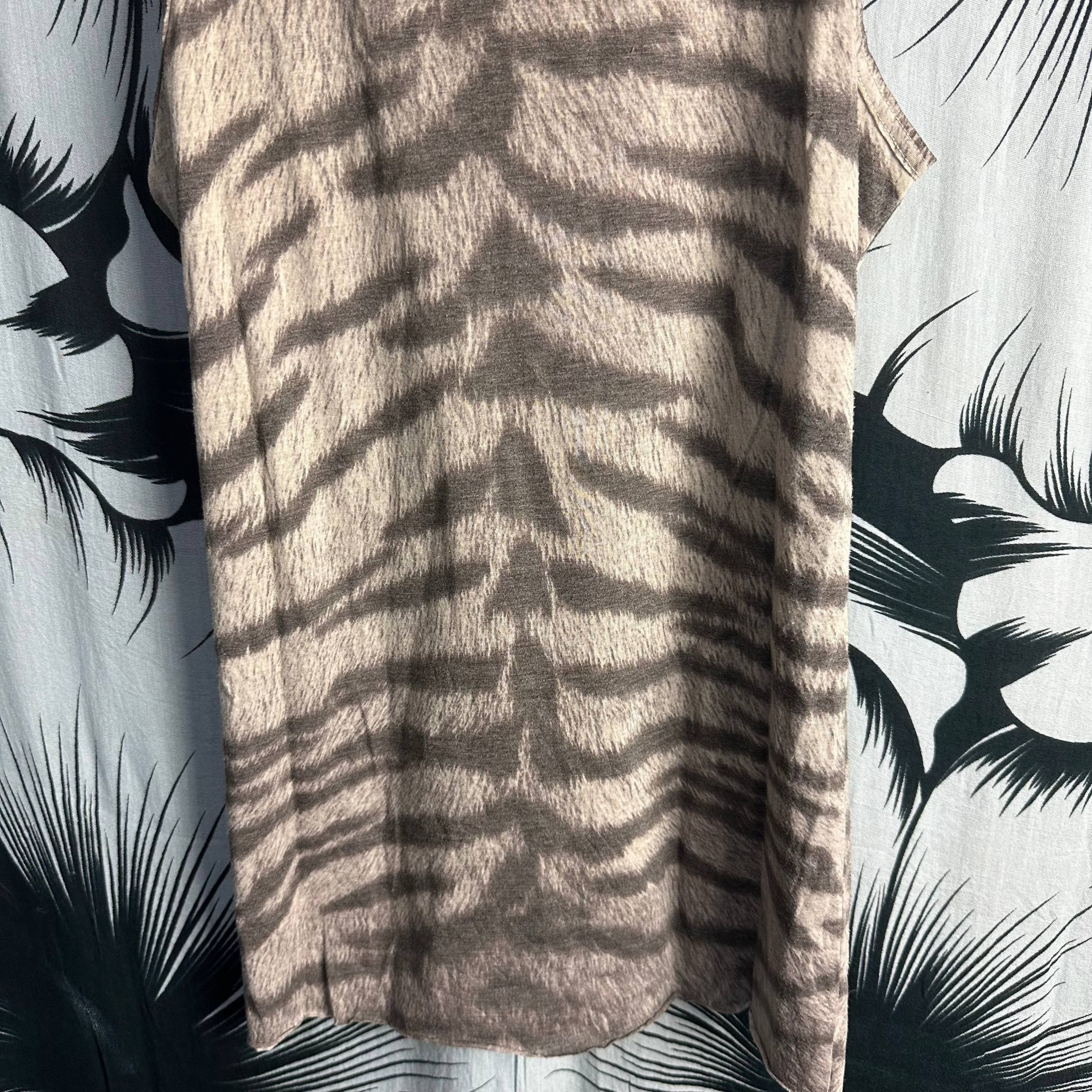 If Six Was Nine 2000s GOA Japan Tiger Leopard Tank Top Size US S / EU 44-46 / 1 - 7 Thumbnail