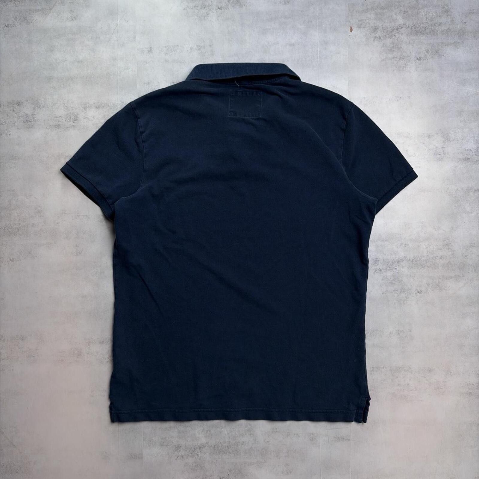 Other Y2K Navy Hollister Surf Grunge Polo Shirt Size L / US 10 / IT 46 - 7 Thumbnail