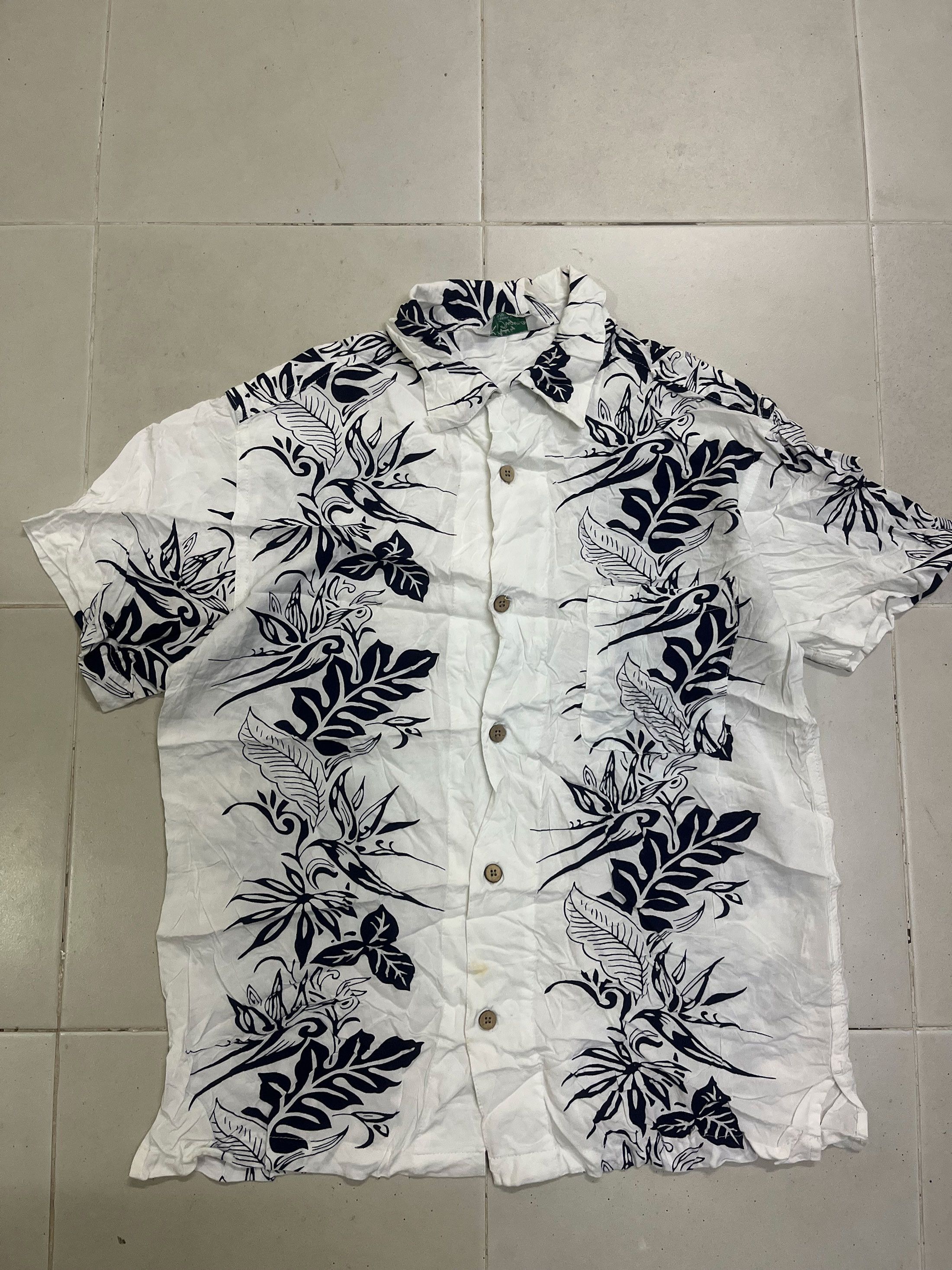 Japanese Brand Hawaiian Surf Hawaii Short Sleeve Size US M / EU 48-50 / 2 - 1 Thumbnail