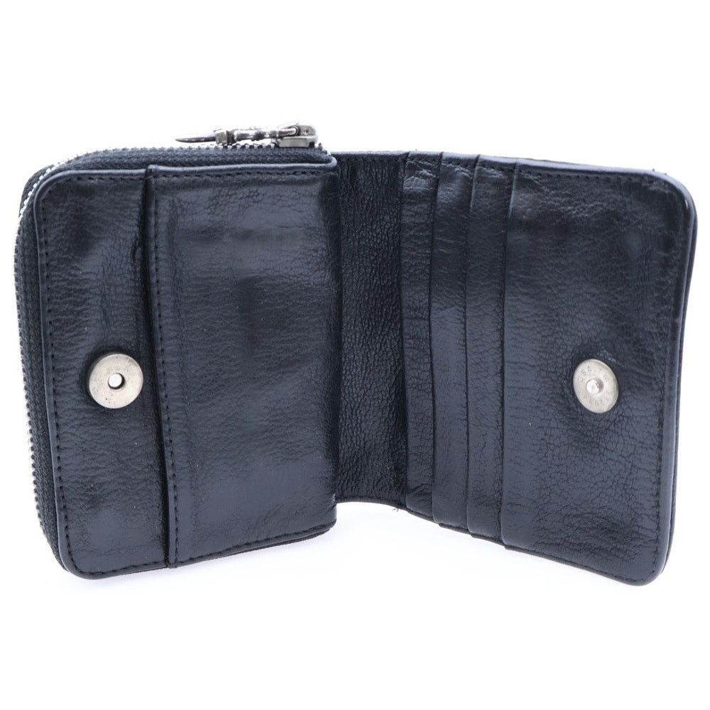 Chrome Hearts Chrome Hearts Square Zip Bill Leather Wallet Size ONE SIZE - 4 Thumbnail