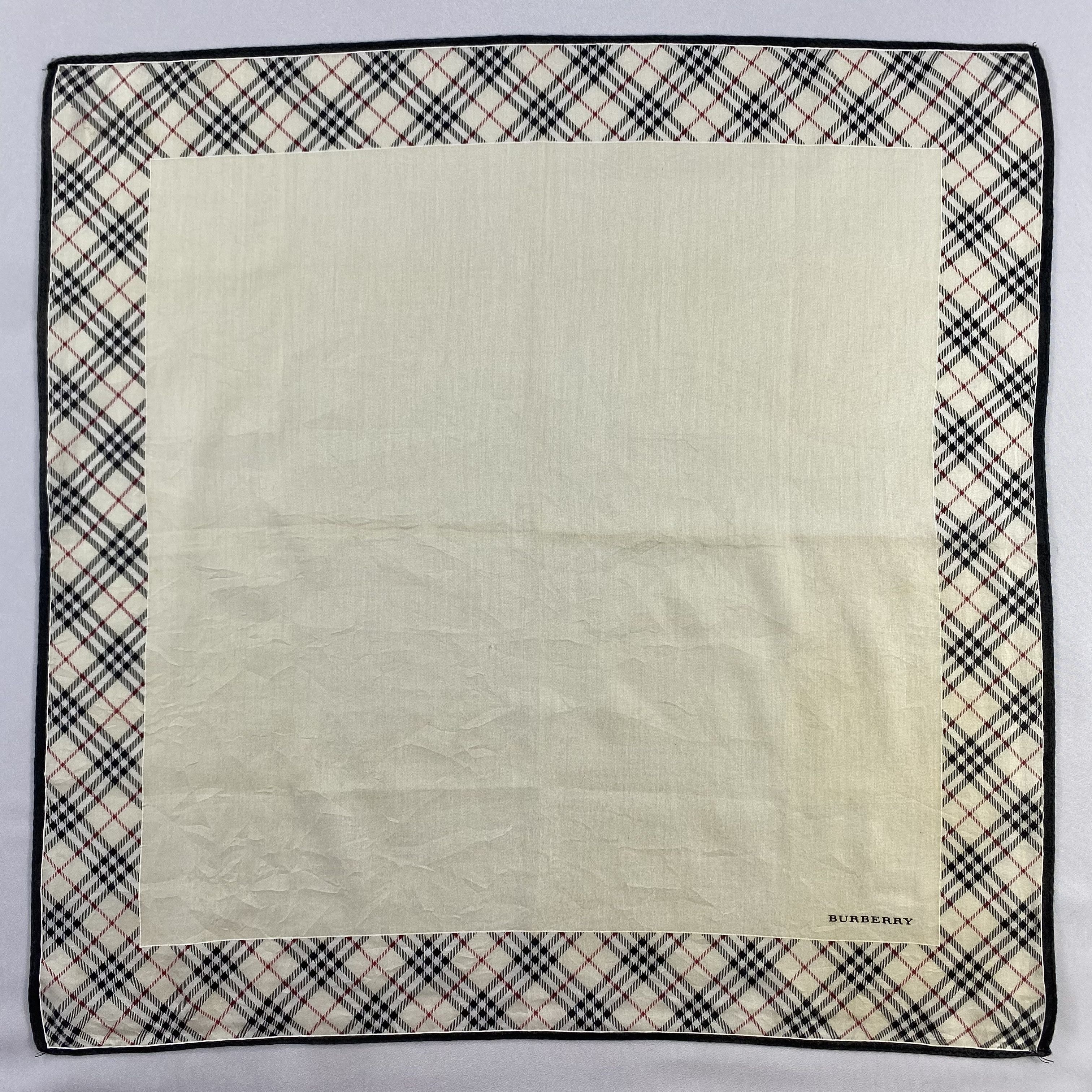 Burberry × Vintage Burberry Handkerchief / Neckerchief / Bandana-P664 Size ONE SIZE - 1 Thumbnail