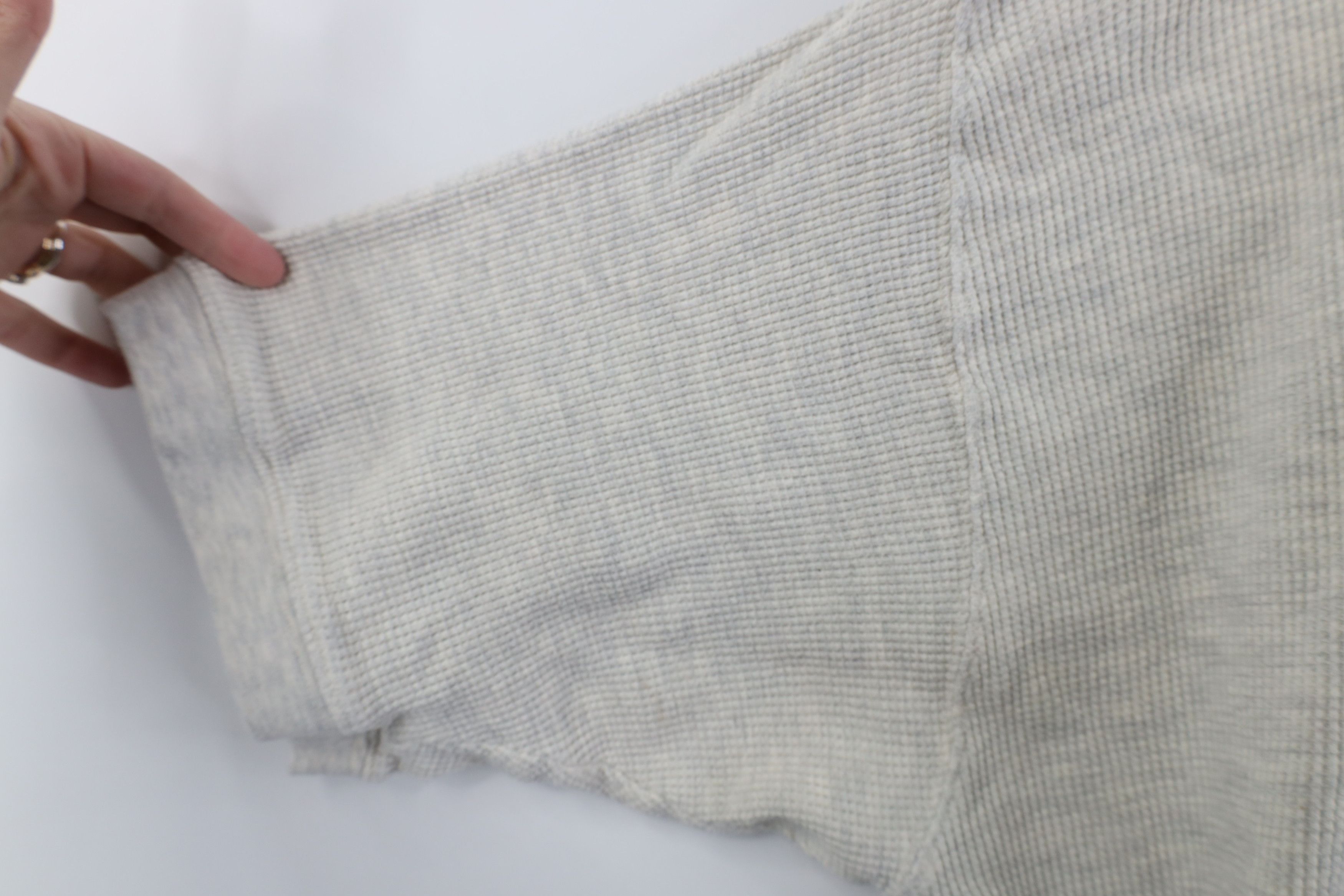 Vintage Vintage 90s Streetwear Short Sleeve Knit Henley T-Shirt Size US XXL / EU 58 / 5 - 9 Thumbnail