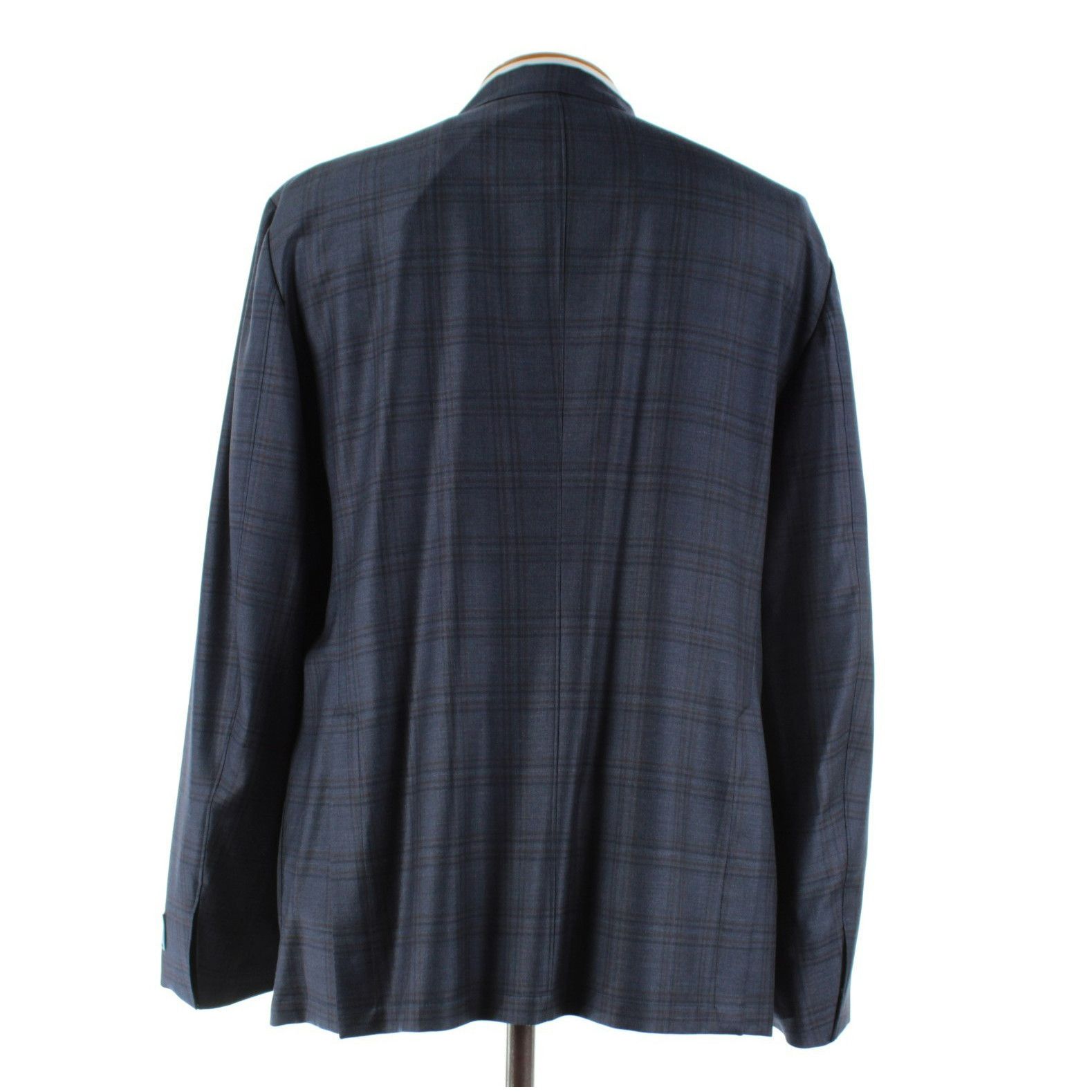 Belvest Belvest Sport Coat Size 50 Regular US in Blue Size 50R - 6 Thumbnail