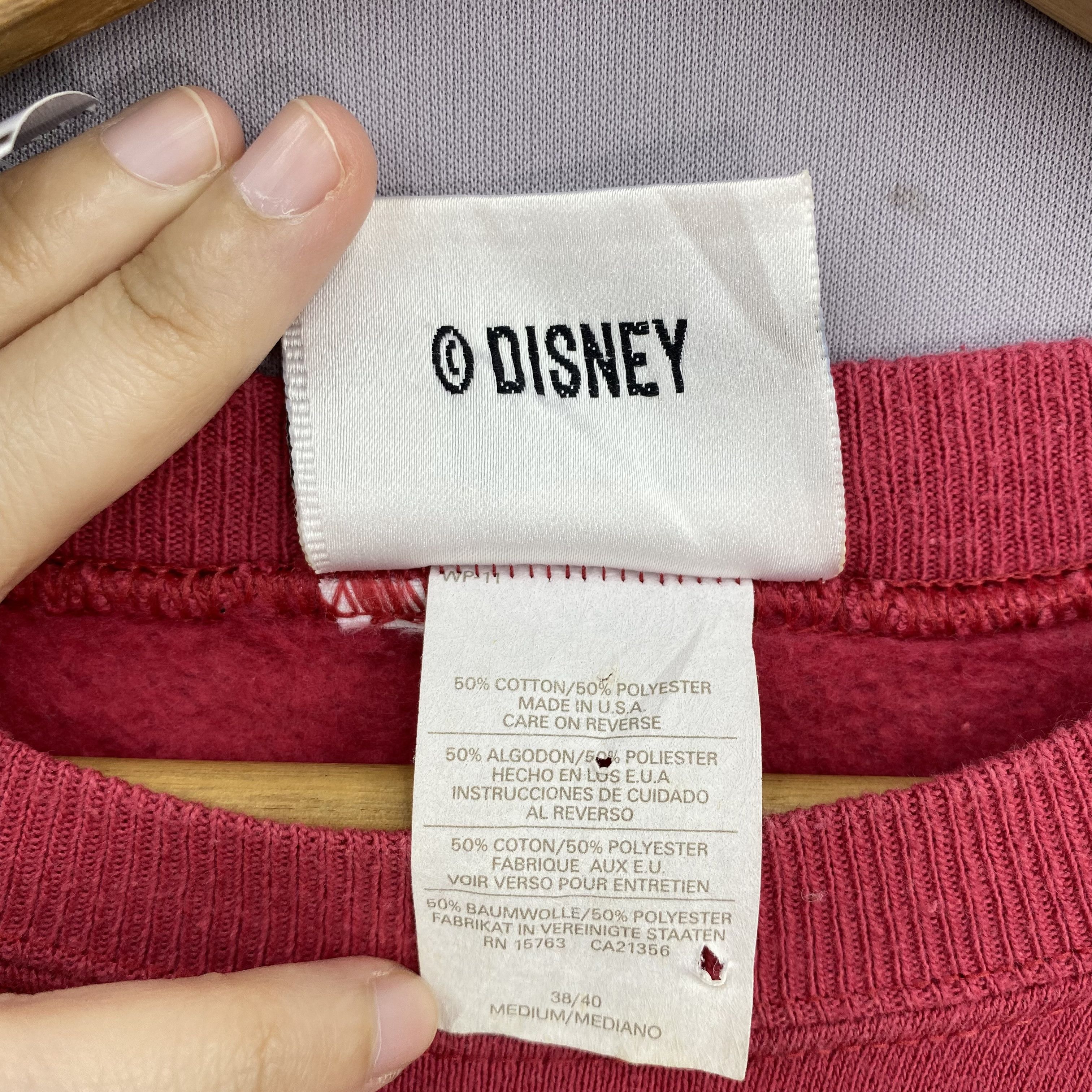 Disney Vintage 90s Disney Donald Duck Sweatshirt Pullover Jumper Size US M / EU 48-50 / 2 - 6 Thumbnail