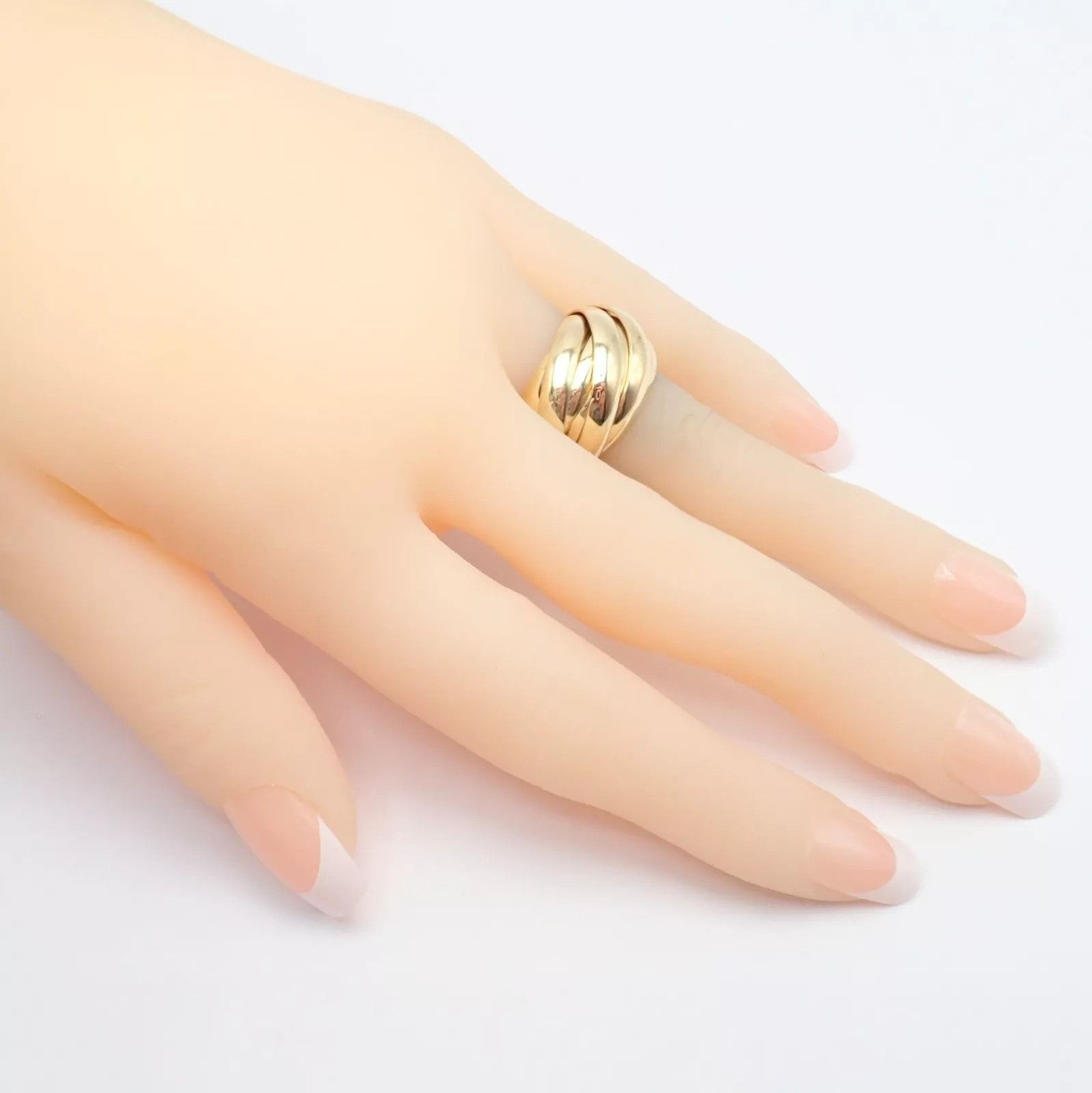 Tiffany & Co. Tiffany & Co Gold 9 Row Melody Calife Picasso Ring 5 Size ONE SIZE - 5 Thumbnail