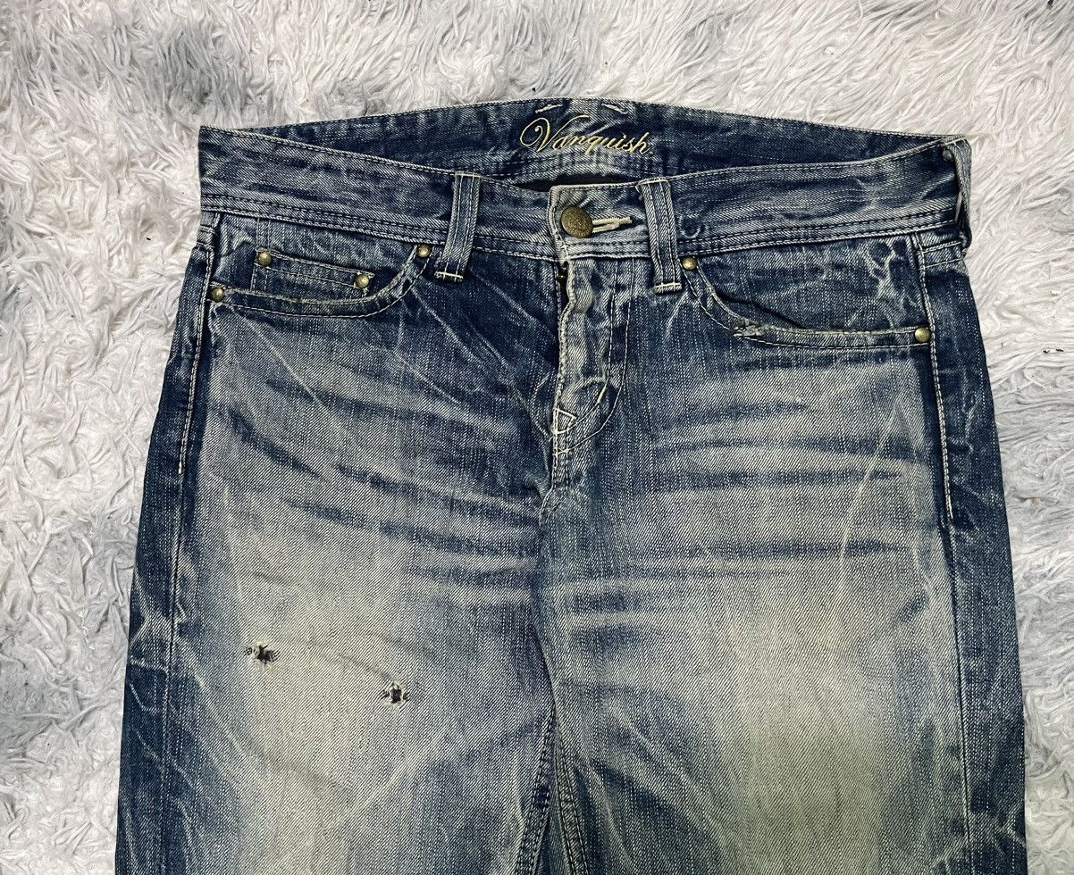 If Six Was Nine 2000s VANQUISH GOLD FLARE PANT DENIM RARE DESIGN Size US 33 - 5 Thumbnail