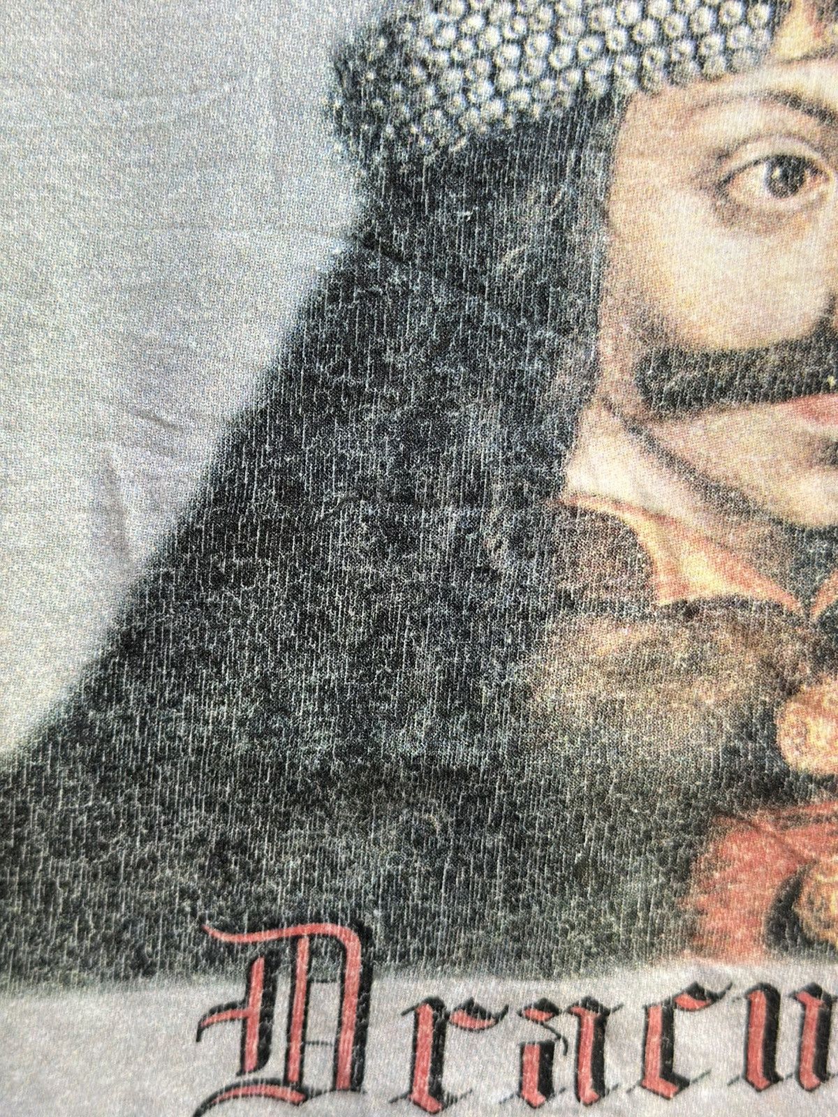 Vintage Vintage Vlad Tepes Dracula Faded Tee Size US L / EU 52-54 / 3 - 3 Thumbnail