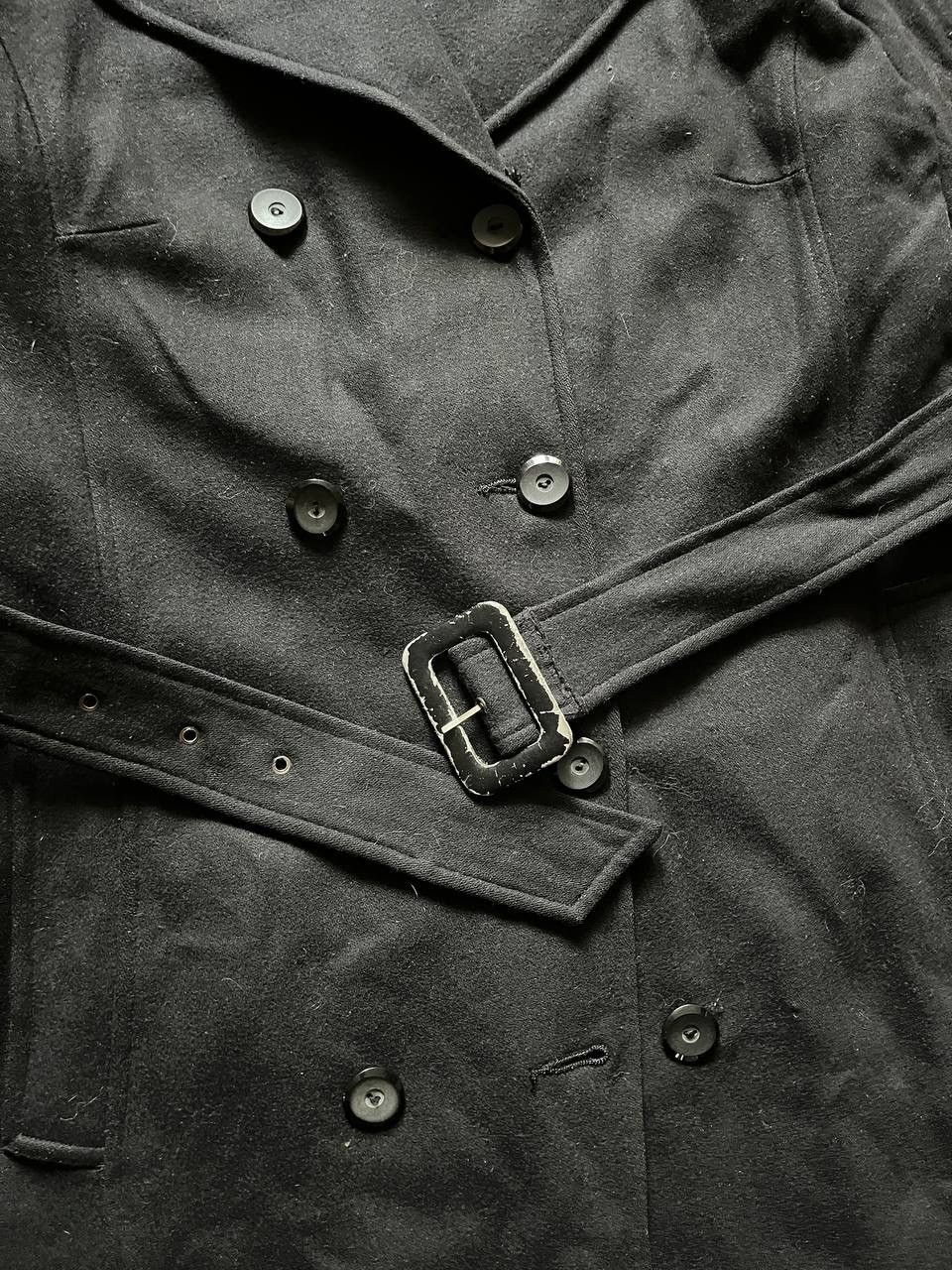 Heaven by Marc Jacobs × Marc Jacobs Marc Jacobs Designer Wool Trench Coat Jacket Size S / US 4 / IT 40 - 5 Thumbnail