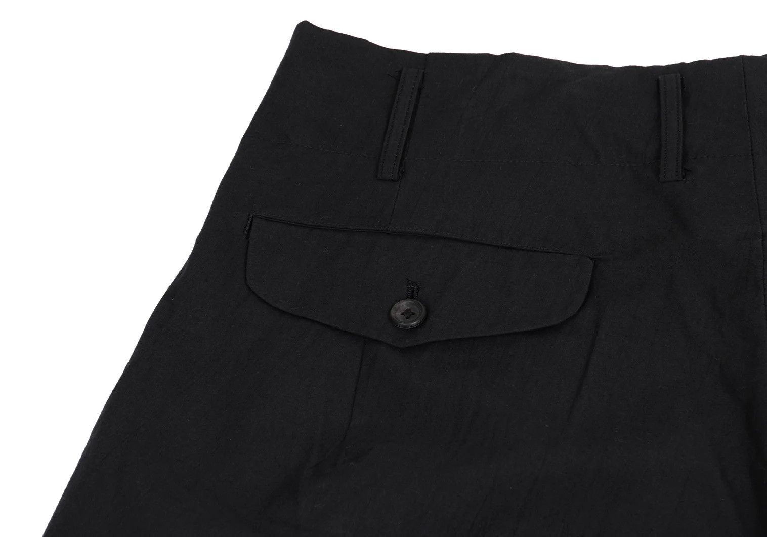 Yohji Yamamoto Yohji Yamamoto Cotton Tapered Pants Black S Size US 30 / EU 46 - 10 Thumbnail
