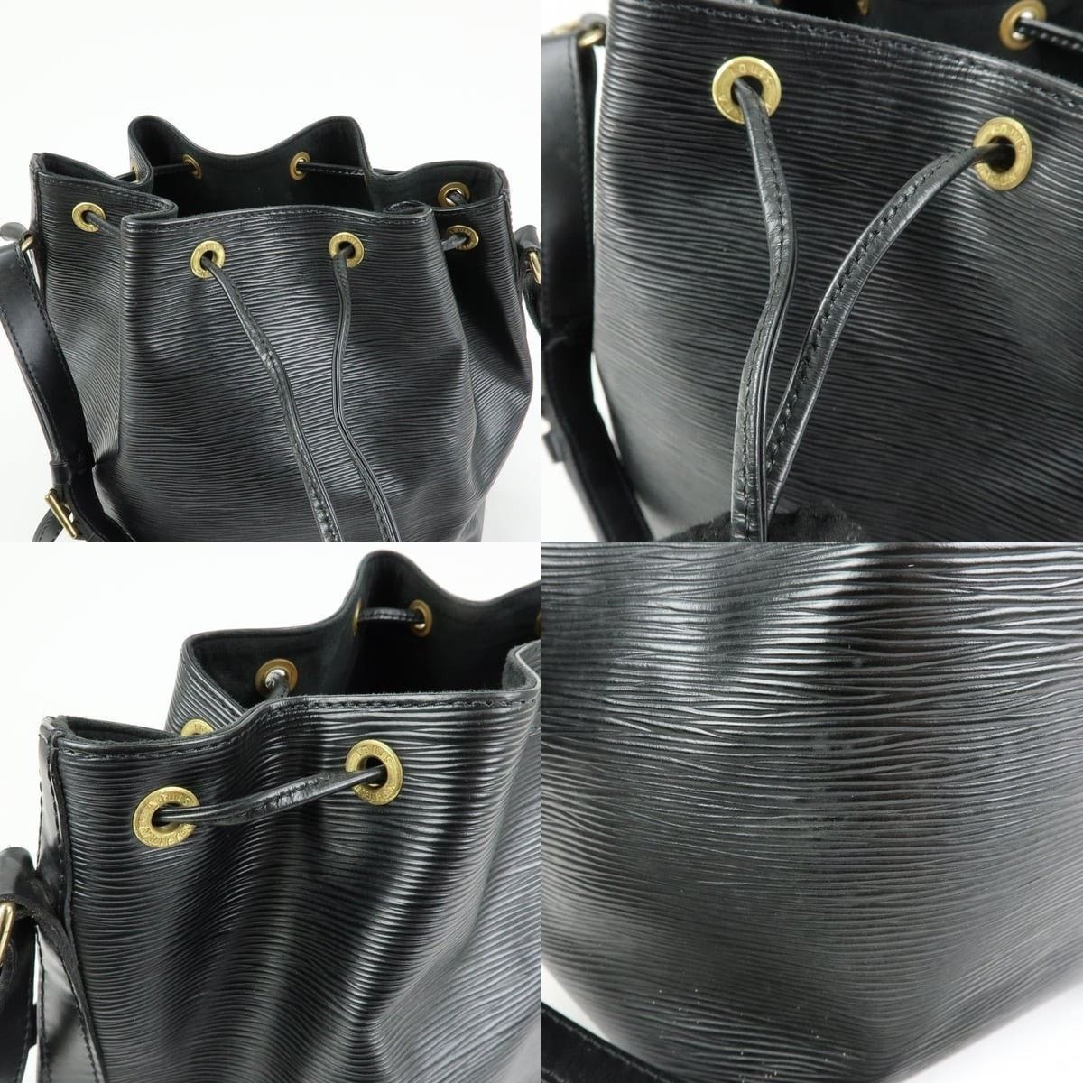 Louis Vuitton Louis Vuitton Epi Petit Noe Shoulder Bag Black Size ONE SIZE - 6 Thumbnail