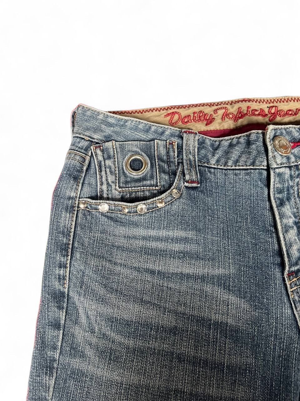 Tornado Mart Flare jeans daily topics low rise bootcut clawn mark Size US 28 / EU 44 - 4 Thumbnail